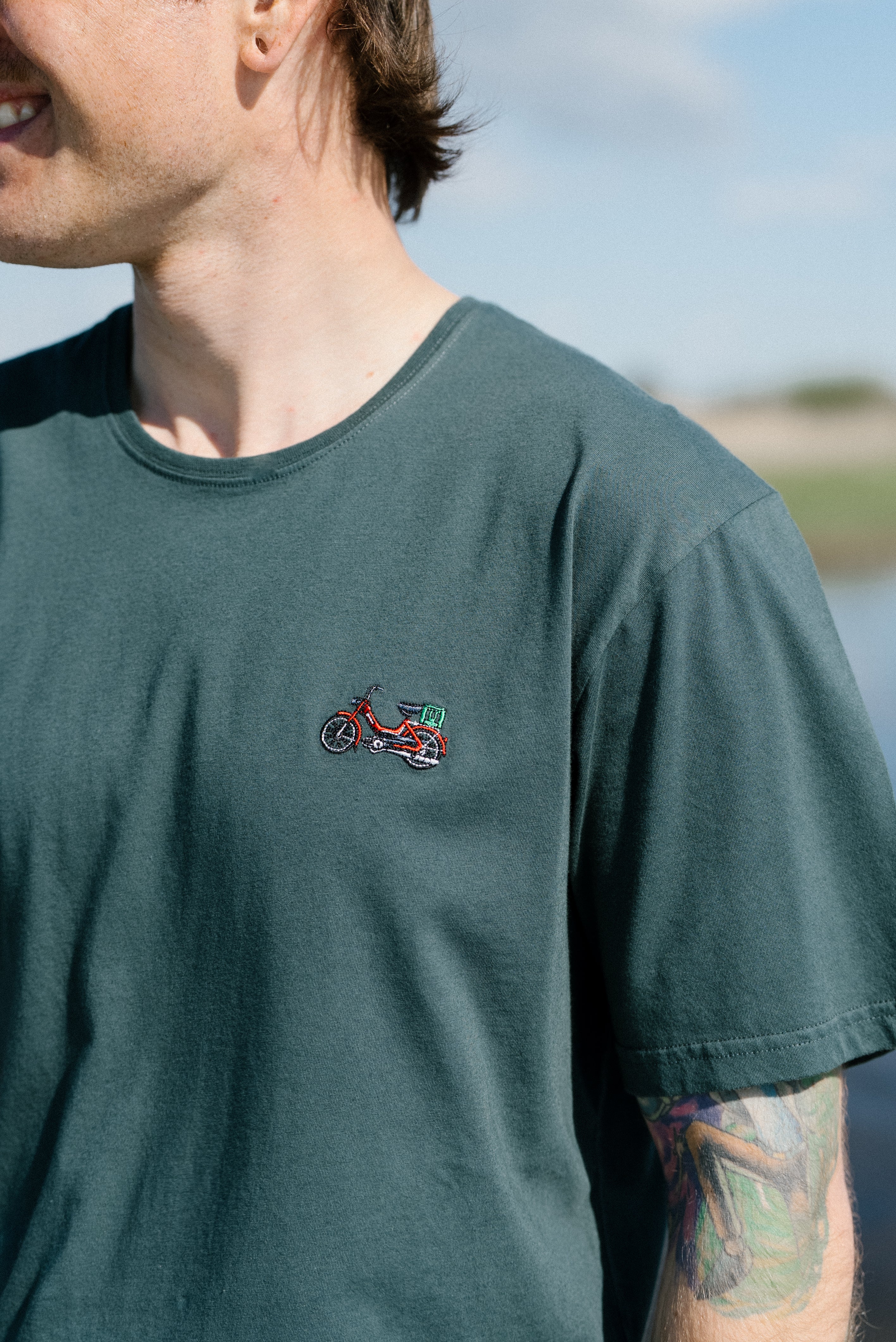 Mini Red Maxi T-shirt (Green Gables)