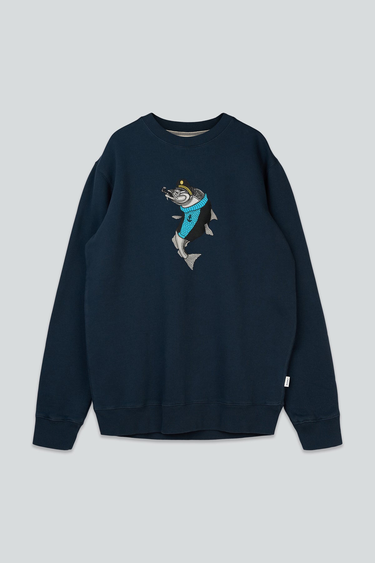 LAKOR Haddock Crewneck Sweatshirt Blueberry