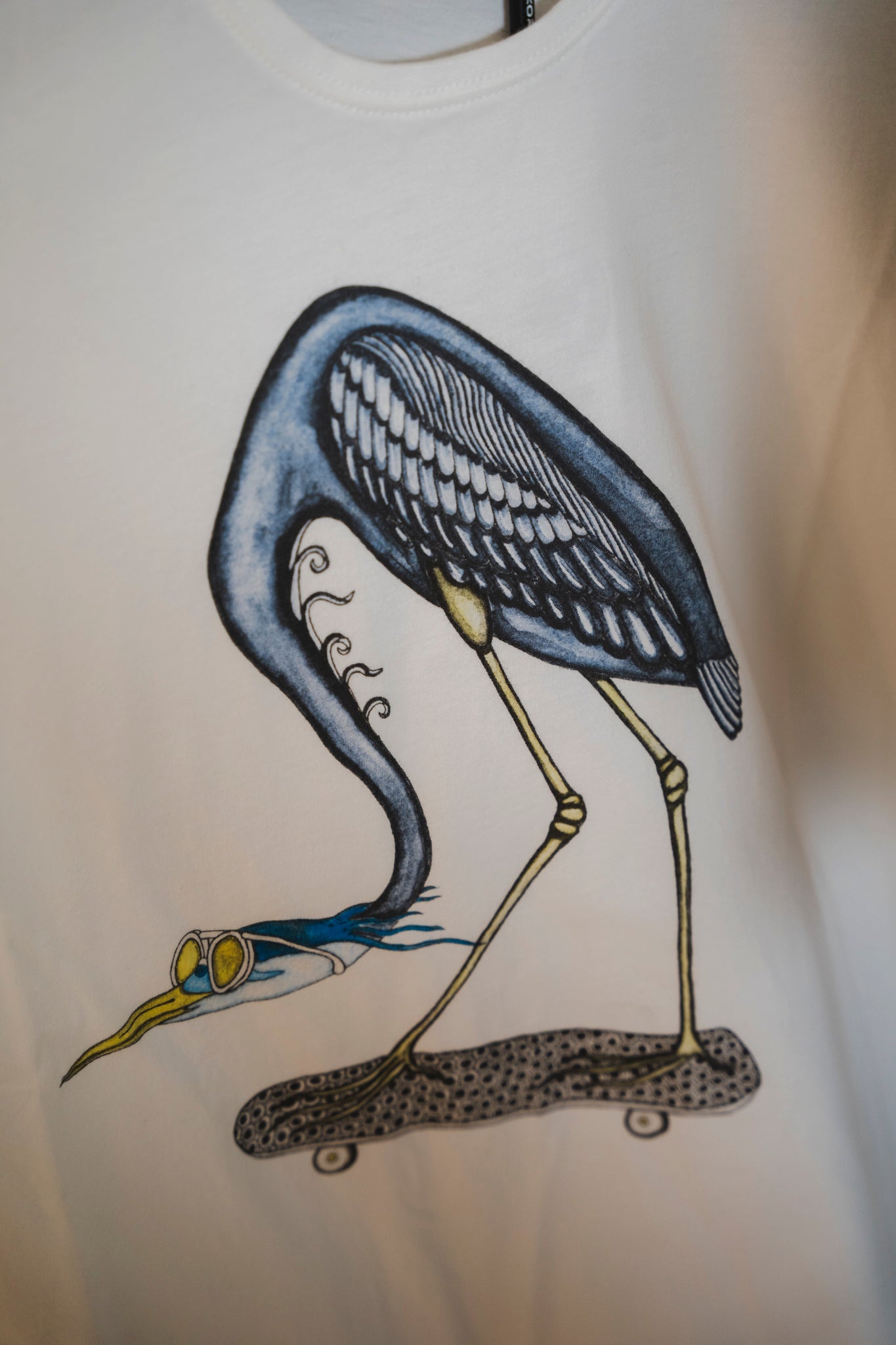 LAKOR Heron Skate T-shirt T-Shirt Star White