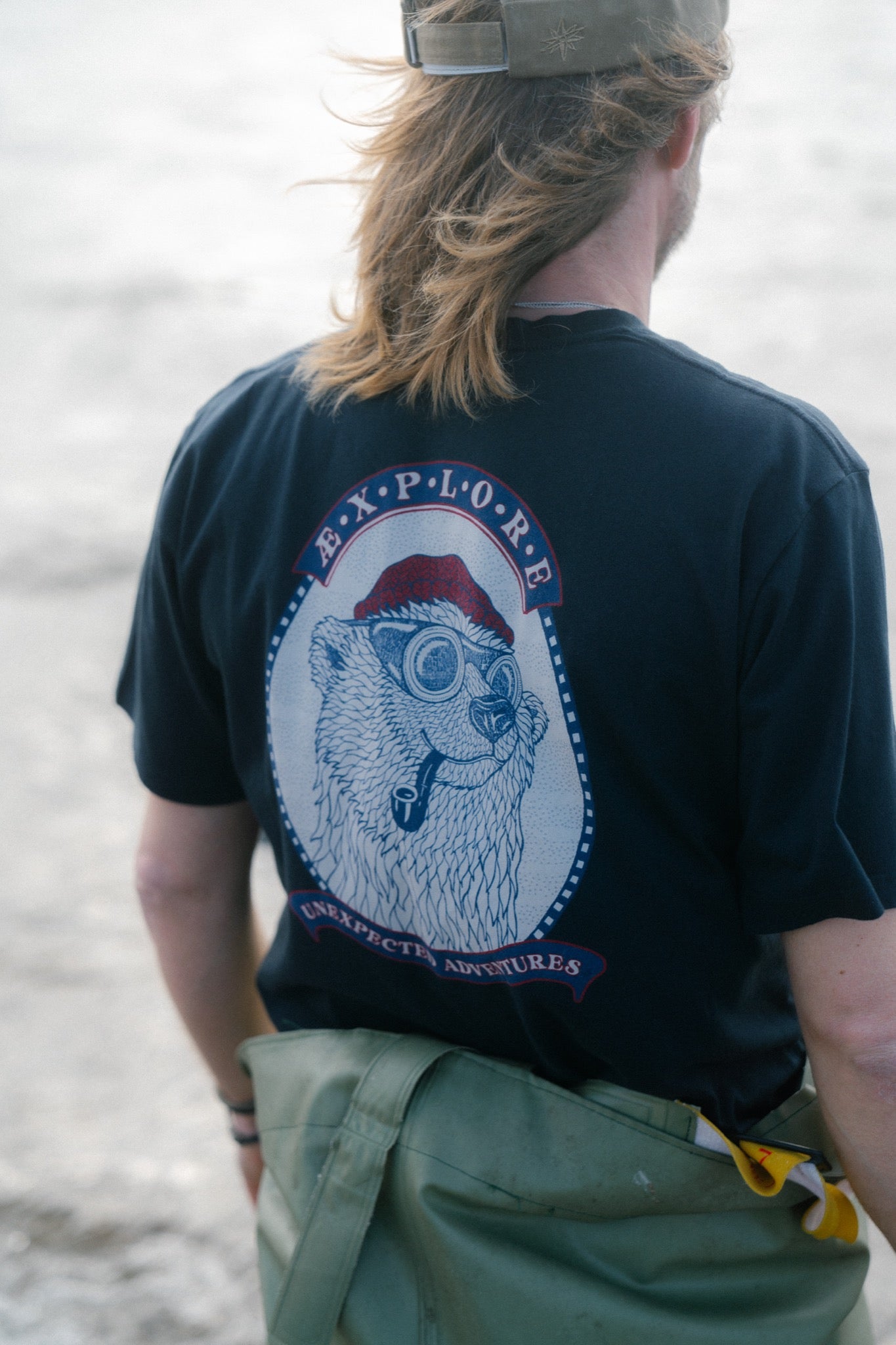 LAKOR Ice Bear Adventure T-shirt T-Shirt Blueberry