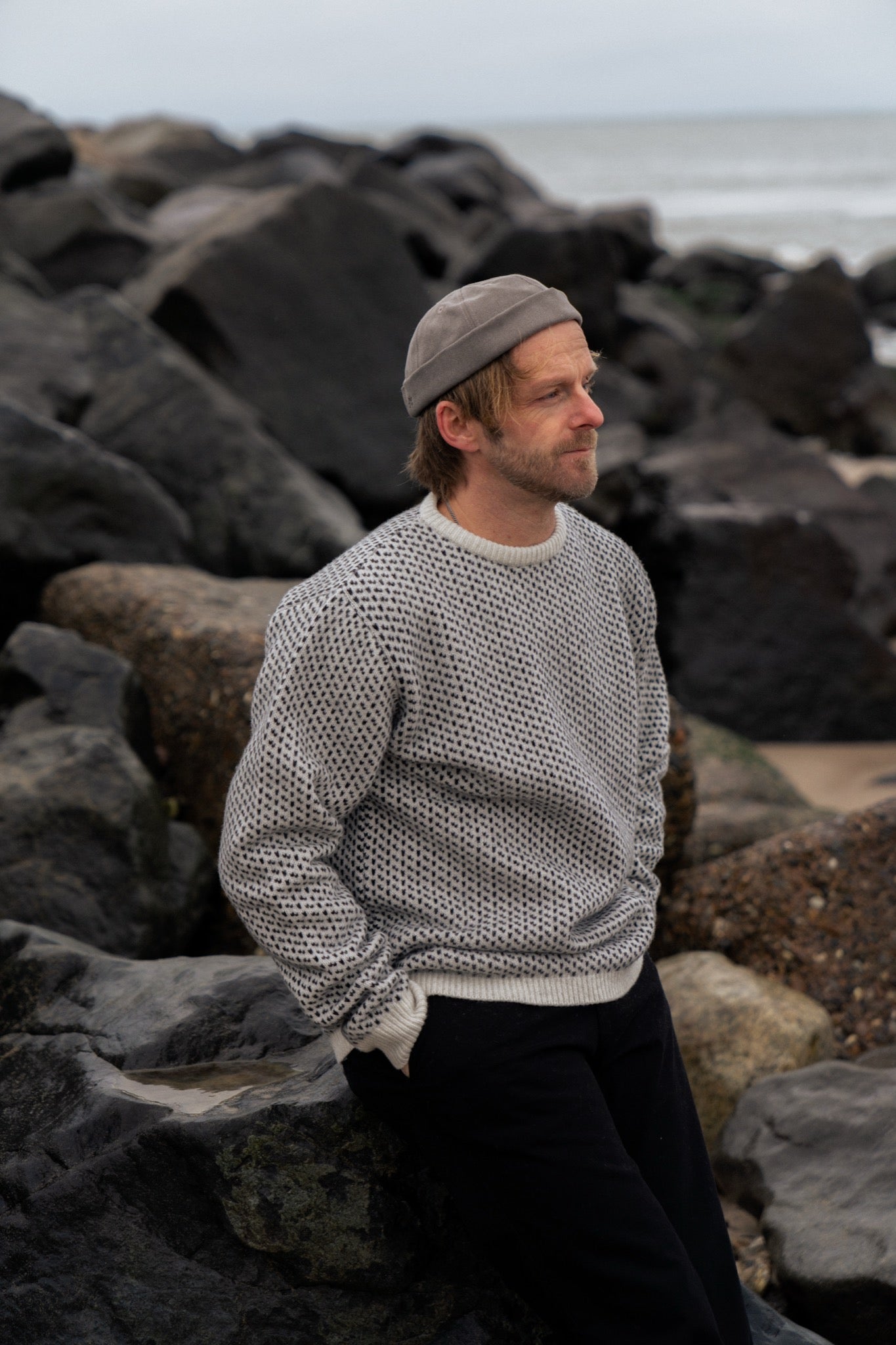 LAKOR Jysk Knit Knit Off White