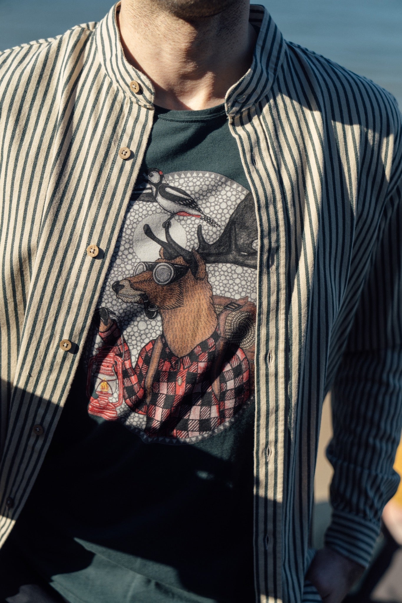 LAKOR Kløvedal Shirt Shirt Green Gables