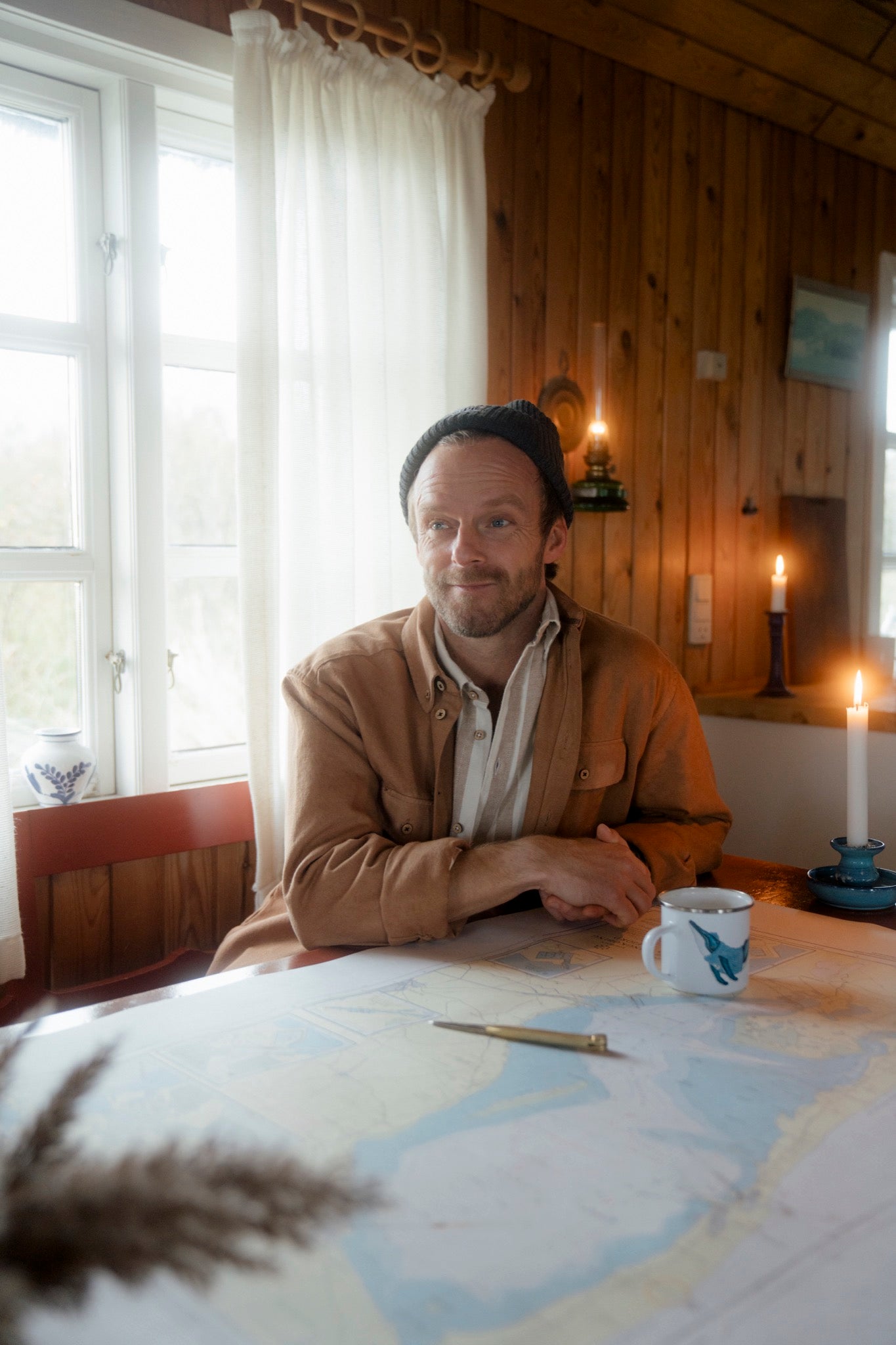 LAKOR Knokkel Shirt Overshirt Brown