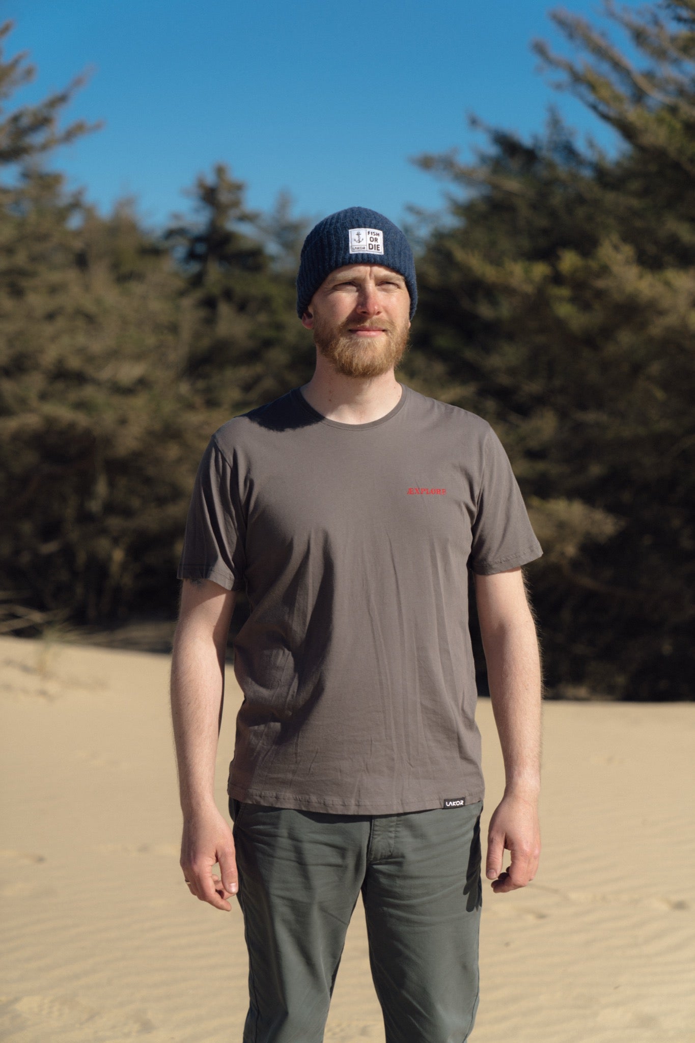 Bear Burrito T-shirt (Morel)