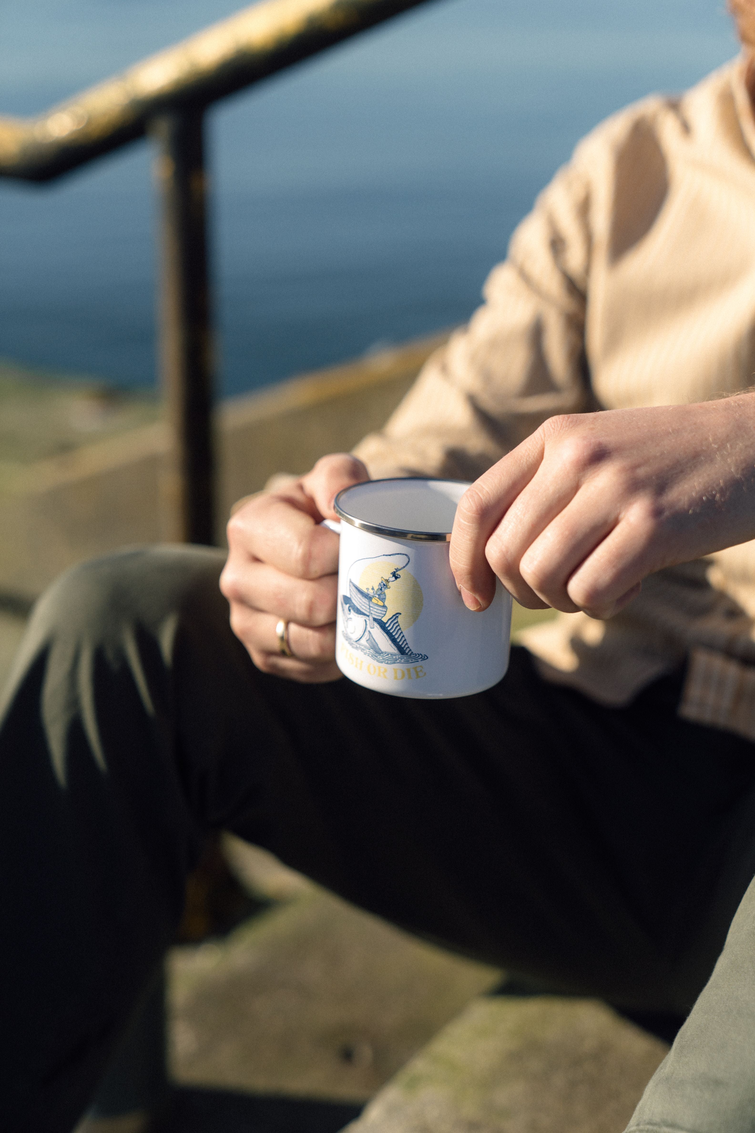 Reel Big Fish Enamel Mug