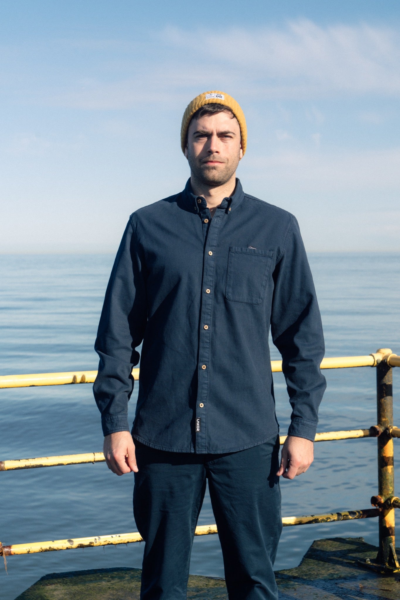 Bedford Courd Shirt (Blueberry)
