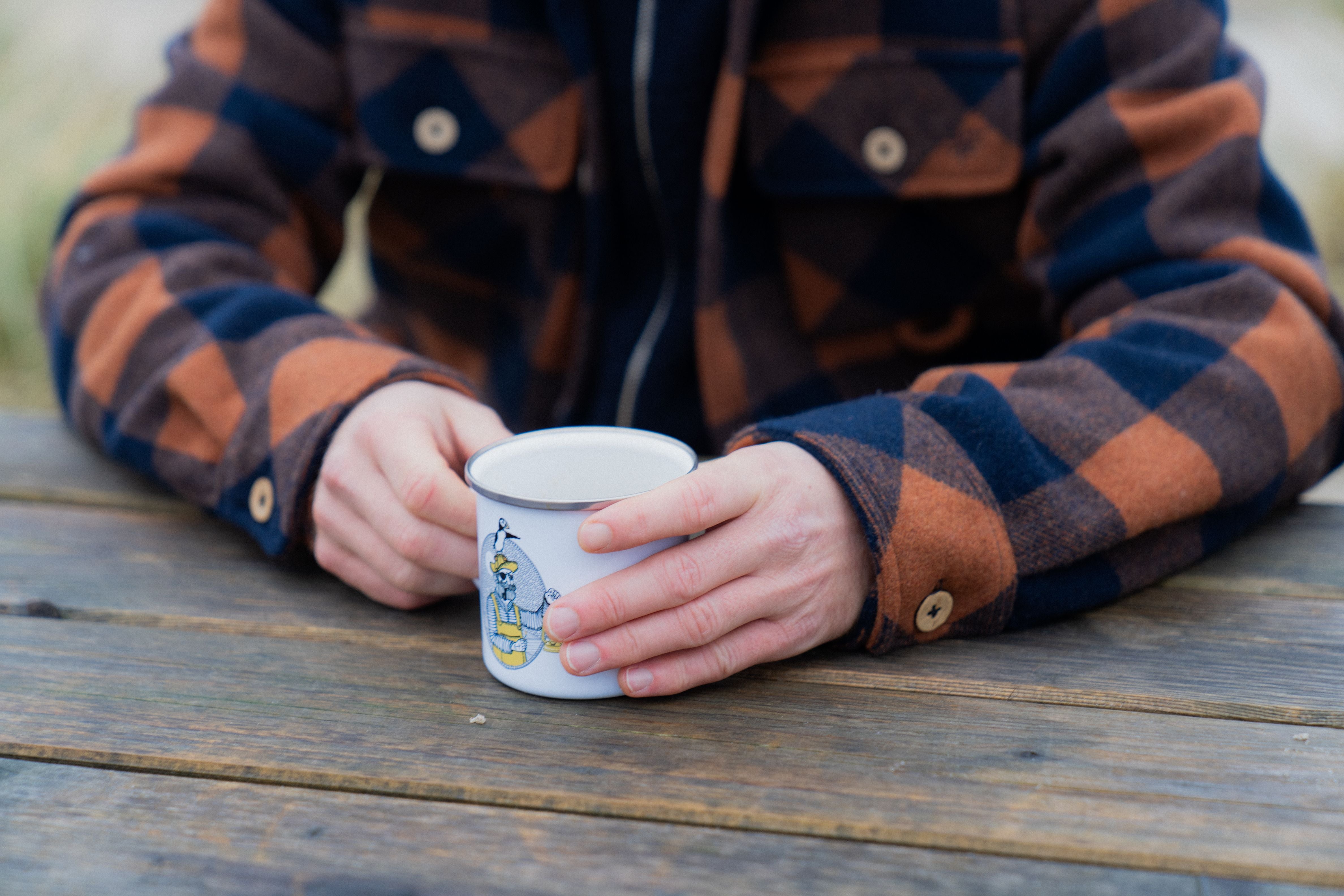 Light The Way Enamel Mug