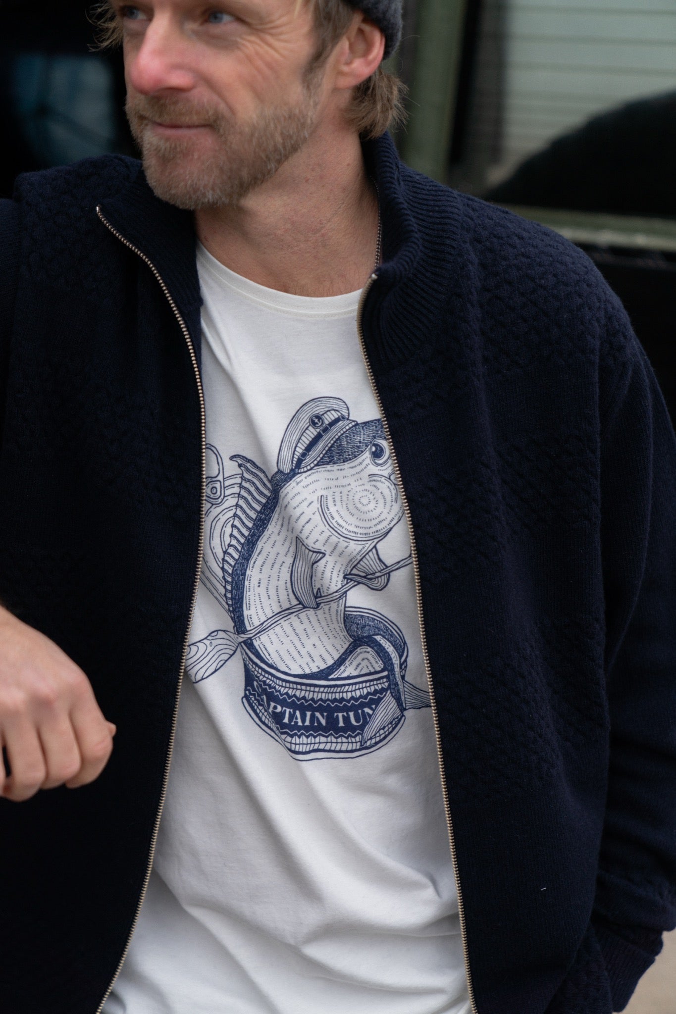 Captain Tuna T-shirt (Star White)