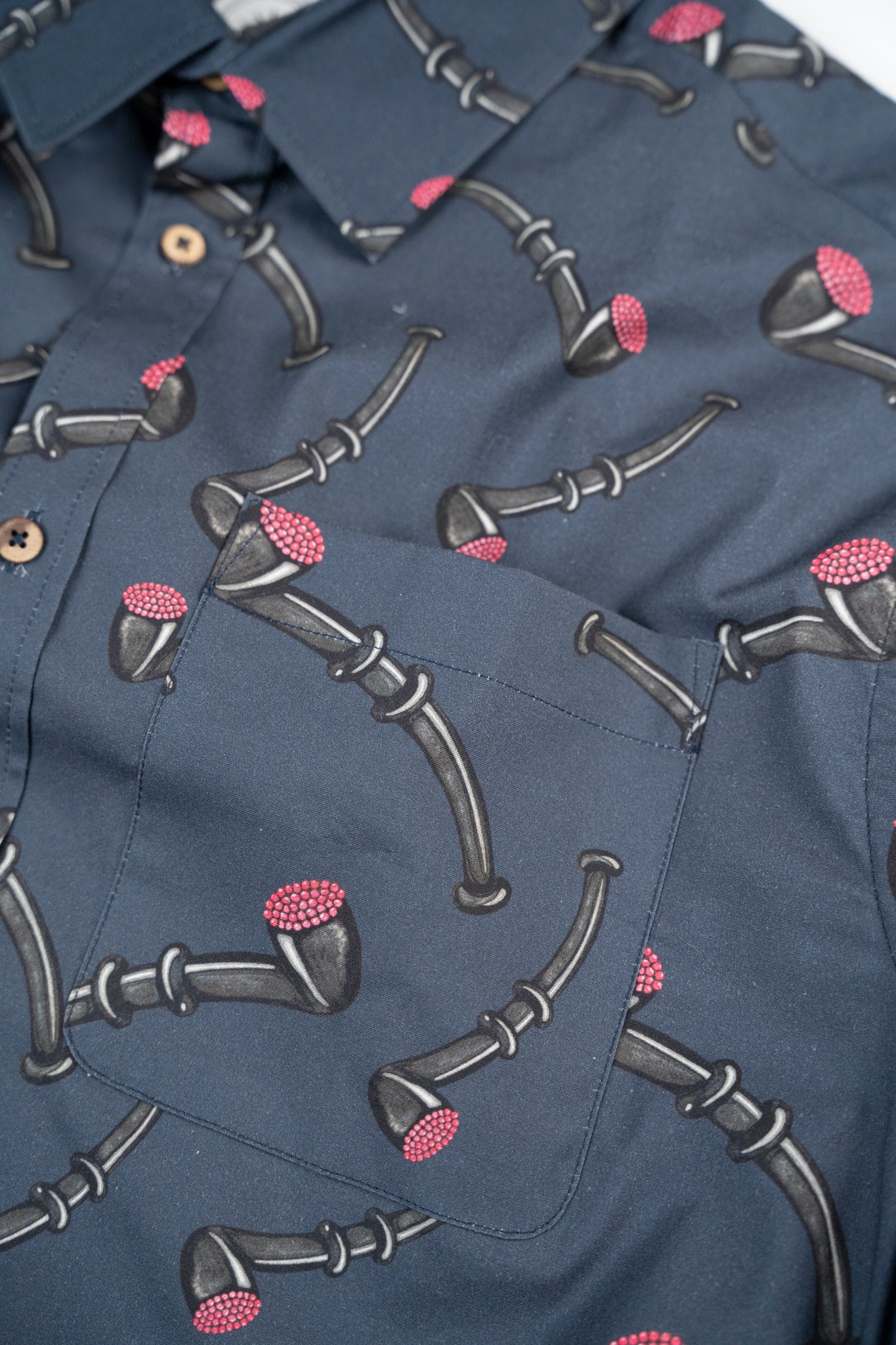 LAKOR Lakridspibe LS Shirt Shirt Mood Indigo