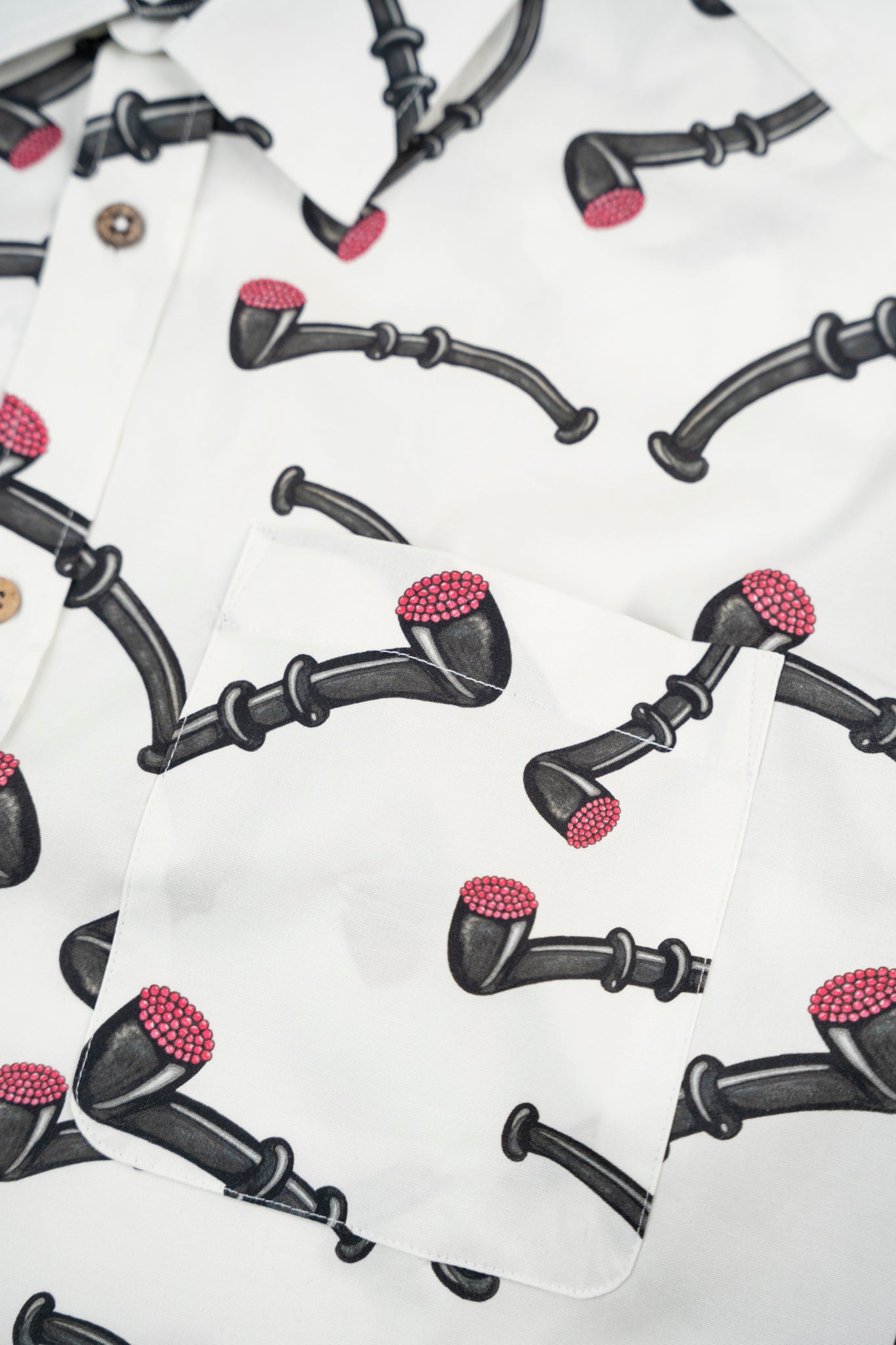 LAKOR Lakridspibe LS Shirt Shirt Off White