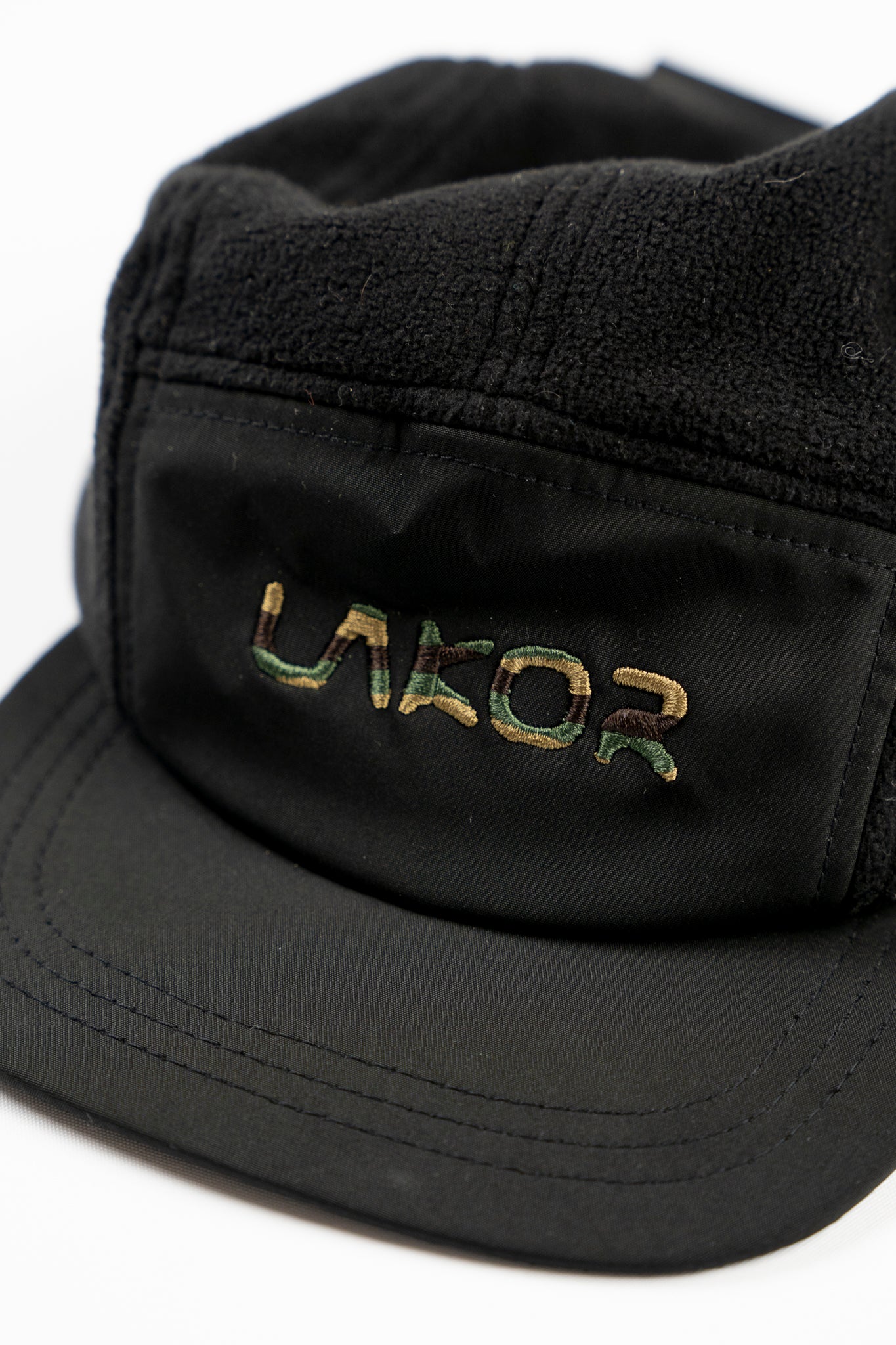 Logo Fleece Cap - Black