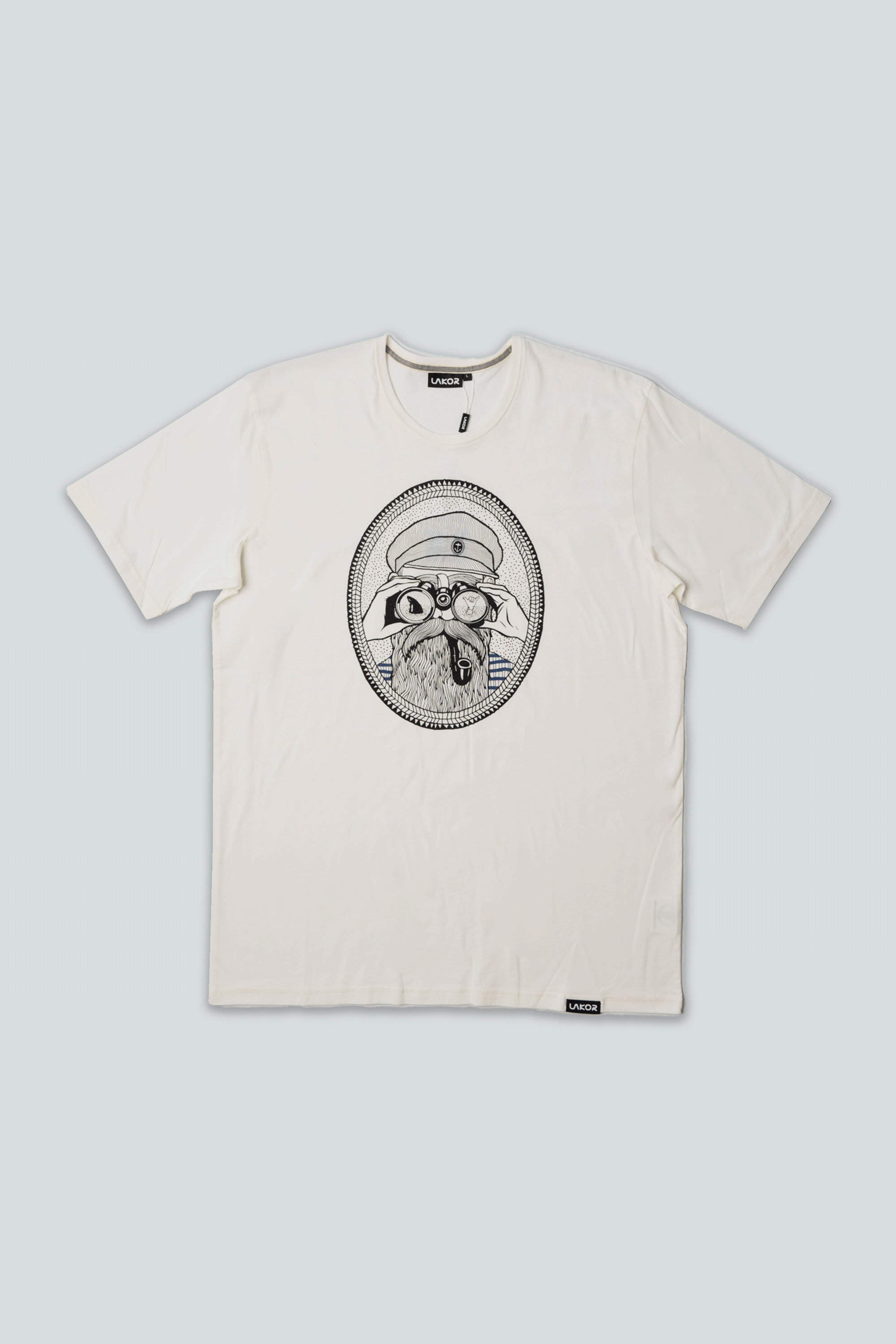 LAKOR Lookout T-shirt T-Shirt Star White