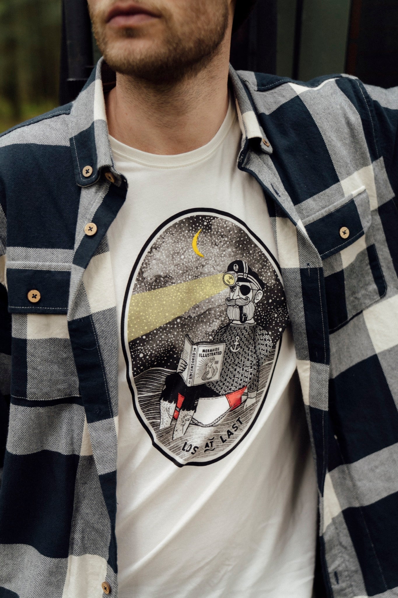 Lost at Last T-shirt - Star White | LAKOR