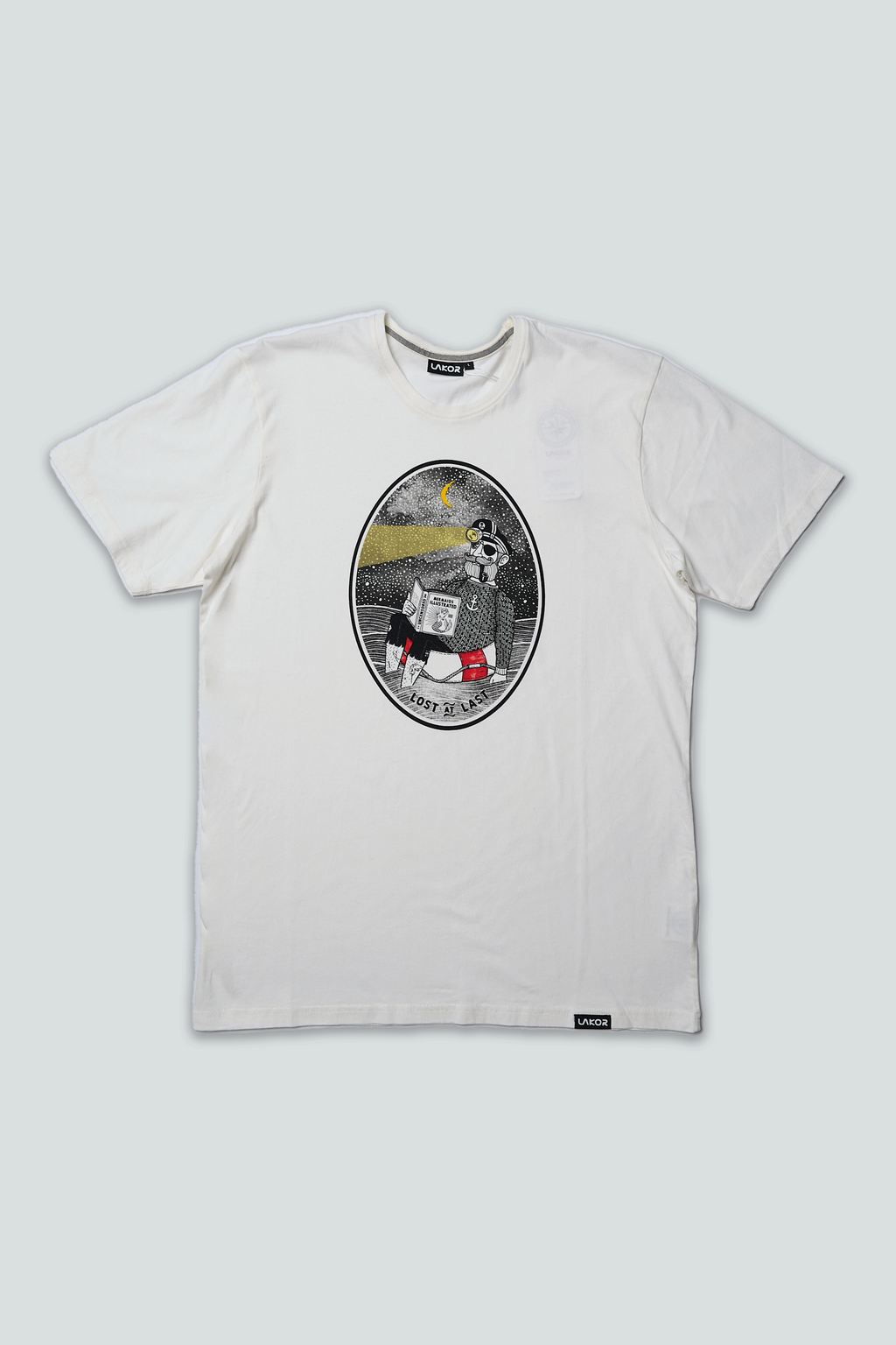 Lost at Last T-shirt - Star White | LAKOR