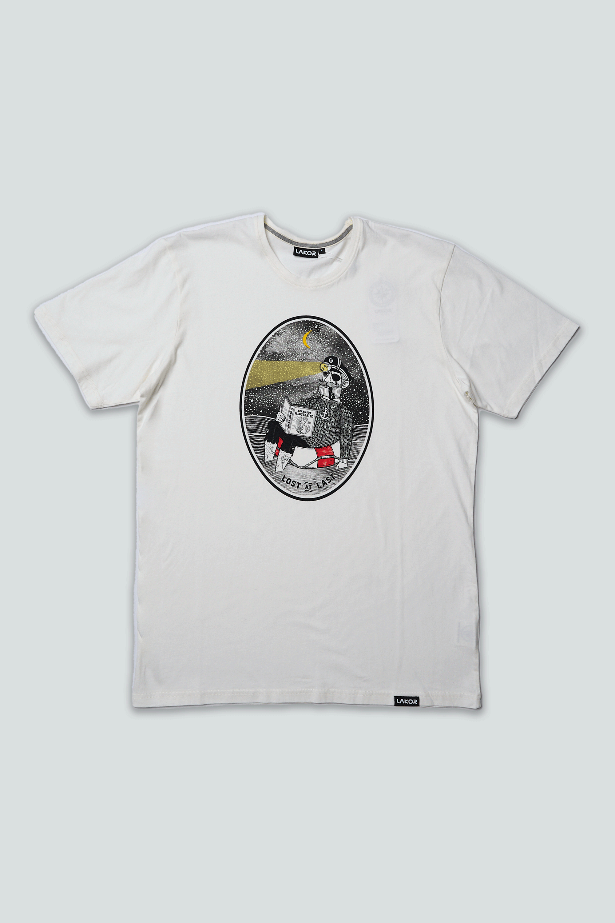 LAKOR Lost at Last T-shirt T-Shirt Star White