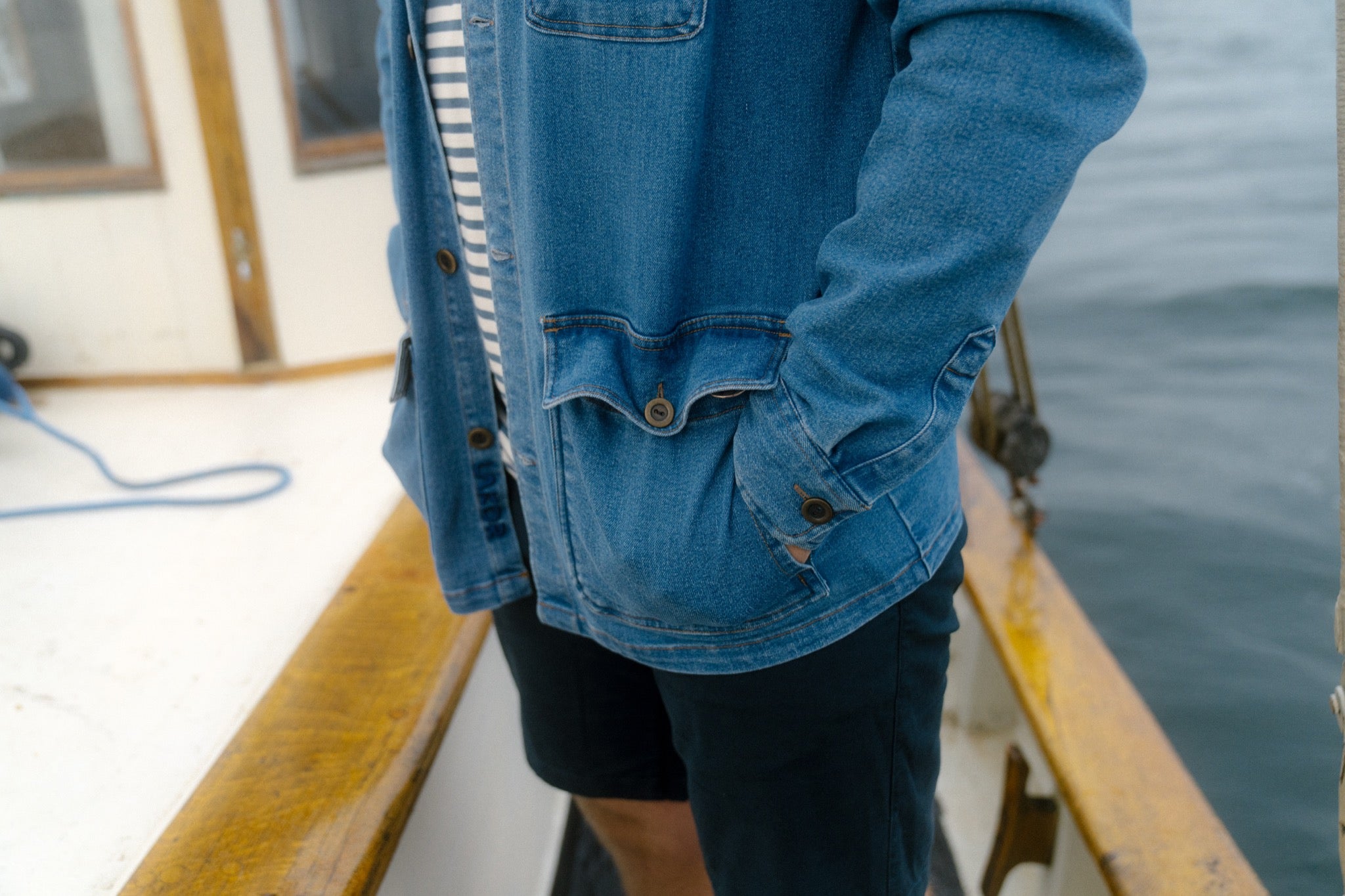 LAKOR Marine Denim Jacket Jacket Medium Blue