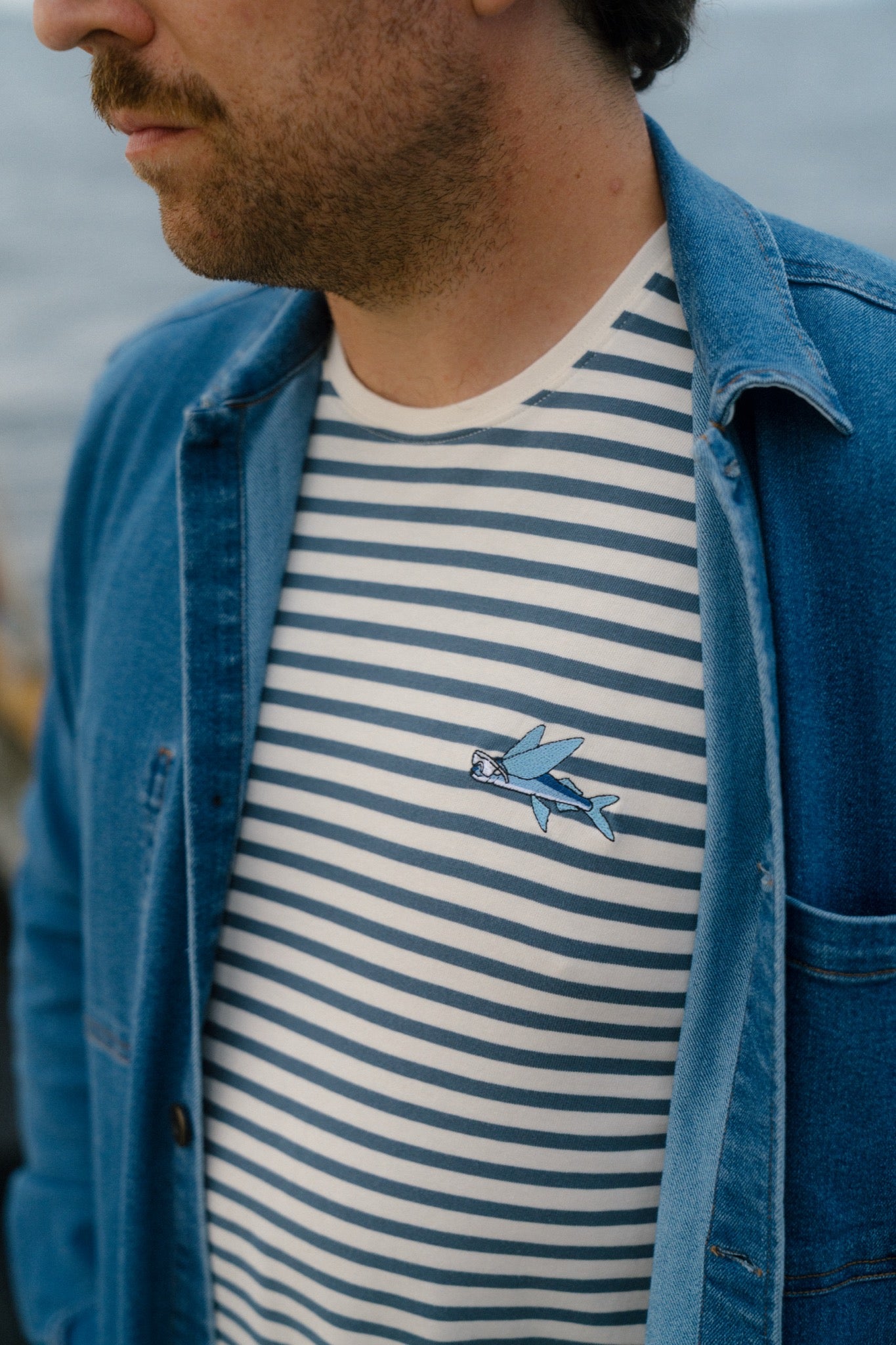 LAKOR Marine Denim Jacket Jacket Medium Blue