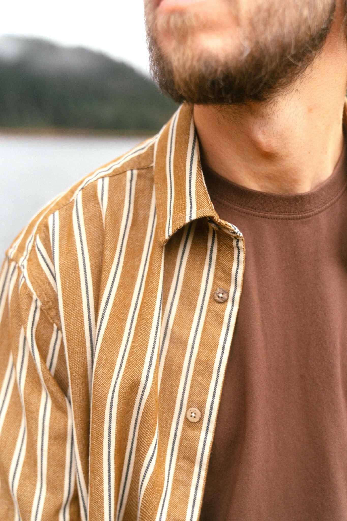 LAKOR Midé Shirt Shirt Monk's Robe