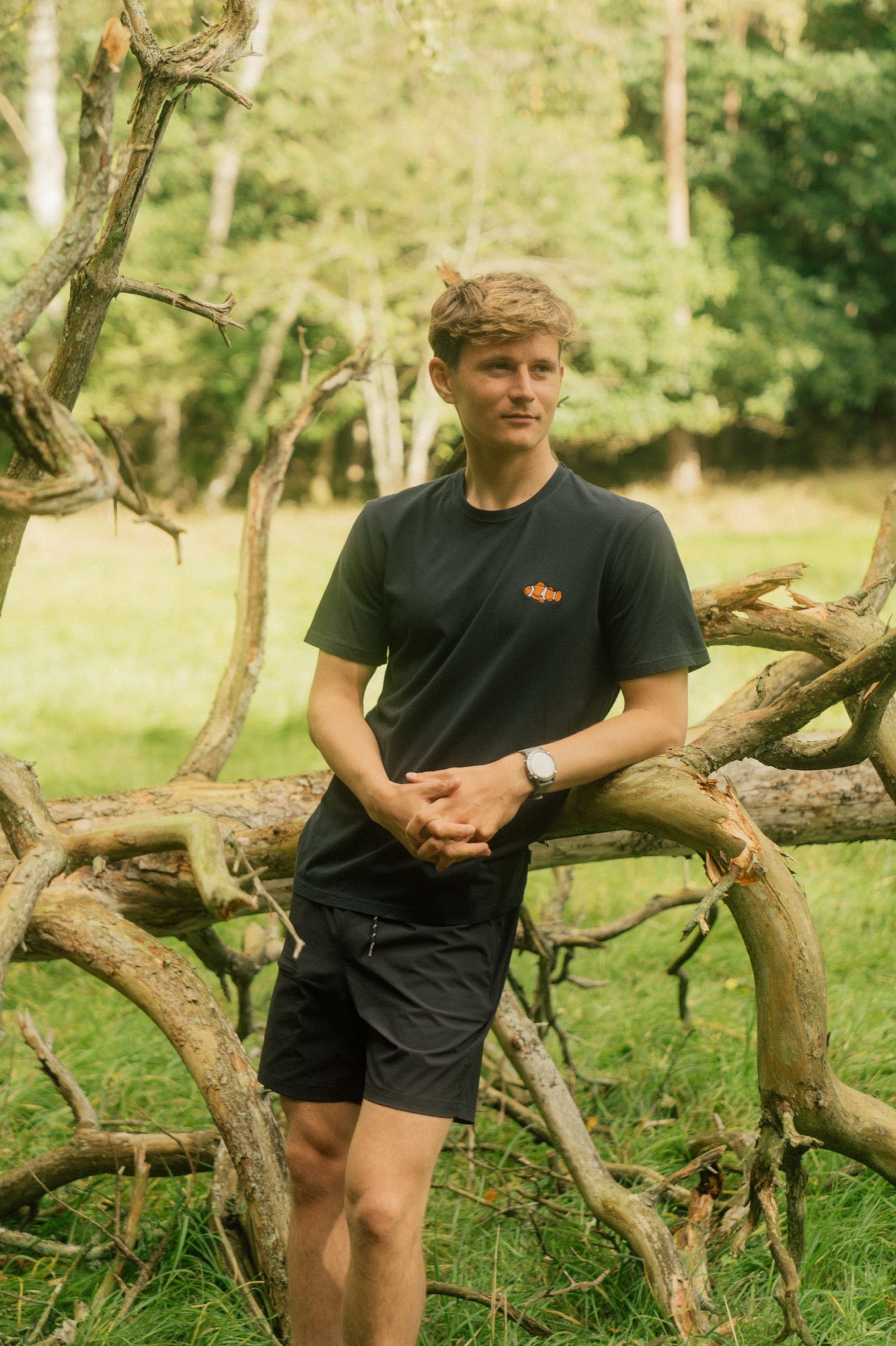 LAKOR Mini Clownfish T-shirt T-Shirt Moonless Night