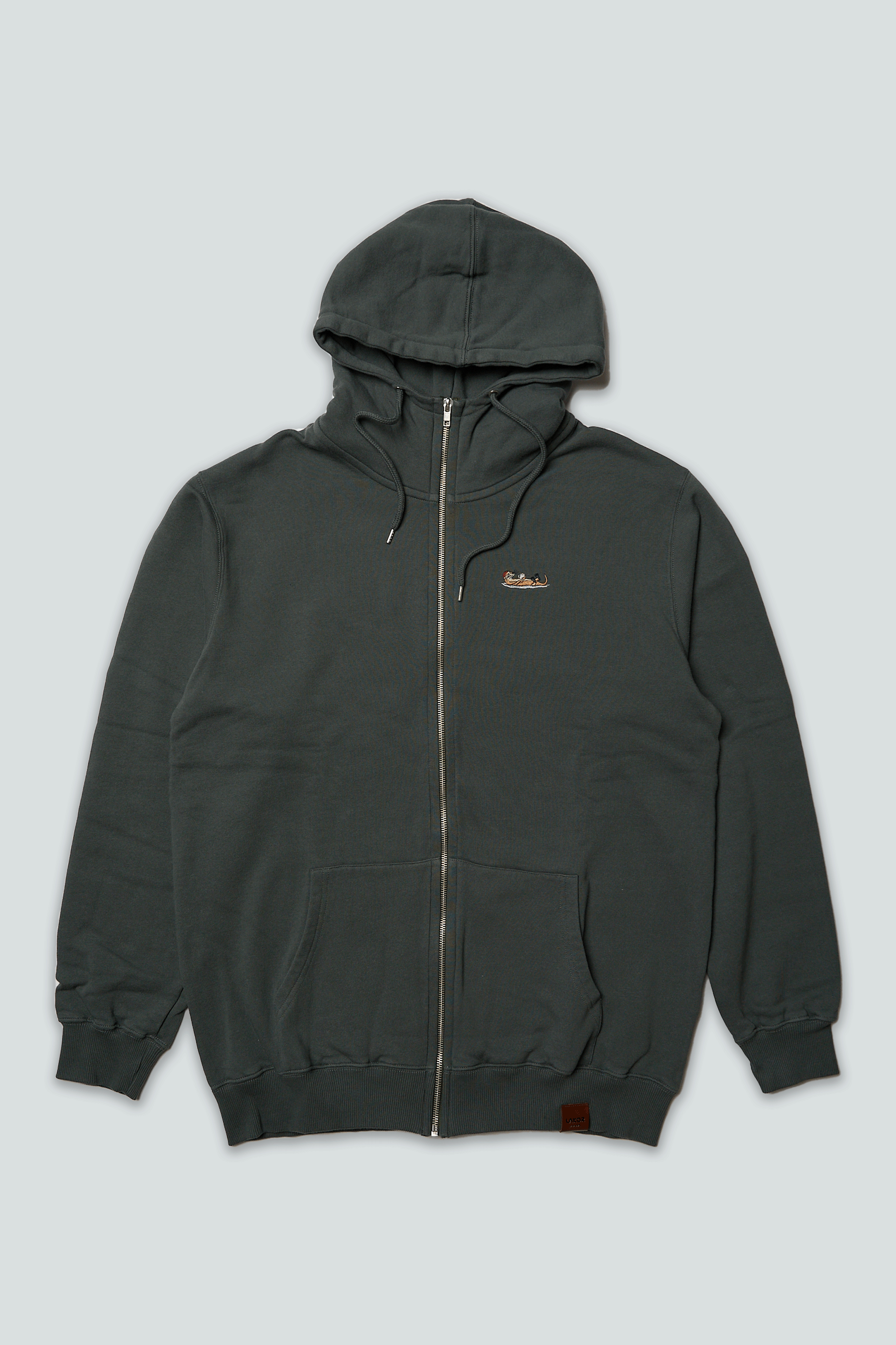 LAKOR Mini Flow Zip Hoodie Sweatshirt Urban Chic