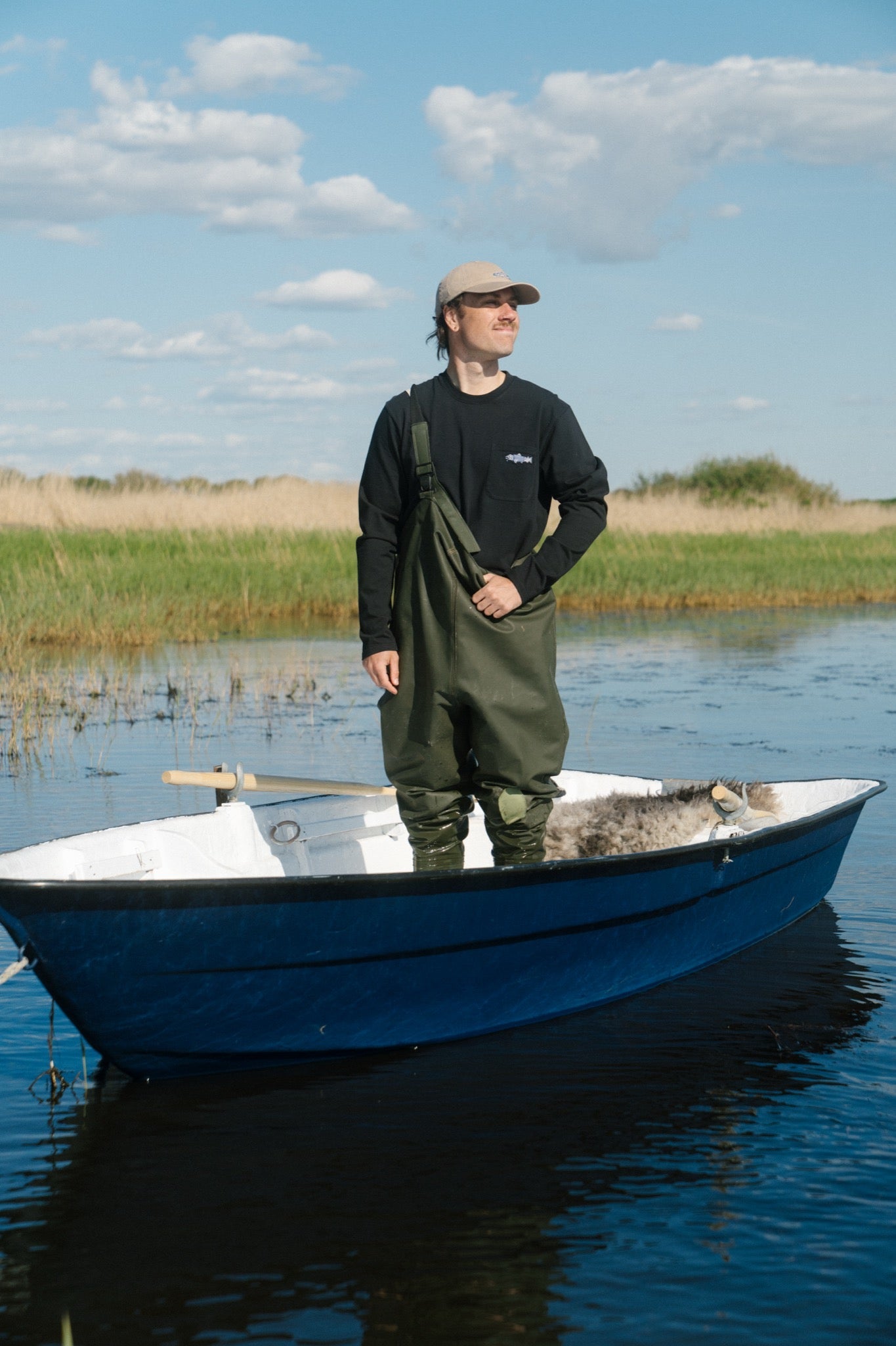 LAKOR Mini Smoking Salmon LS T-shirt T-Shirt Moonless Night