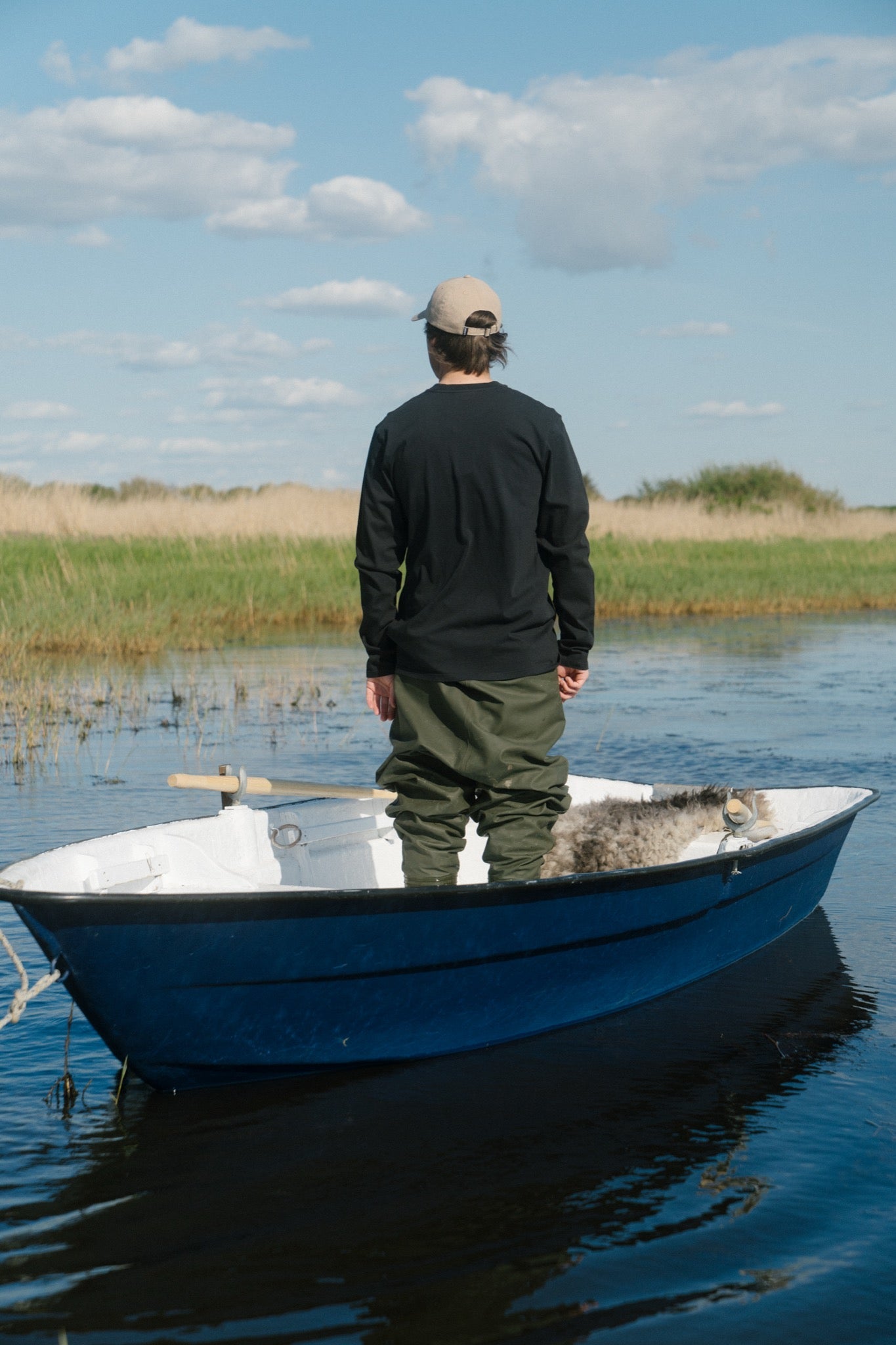 LAKOR Mini Smoking Salmon LS T-shirt T-Shirt Moonless Night