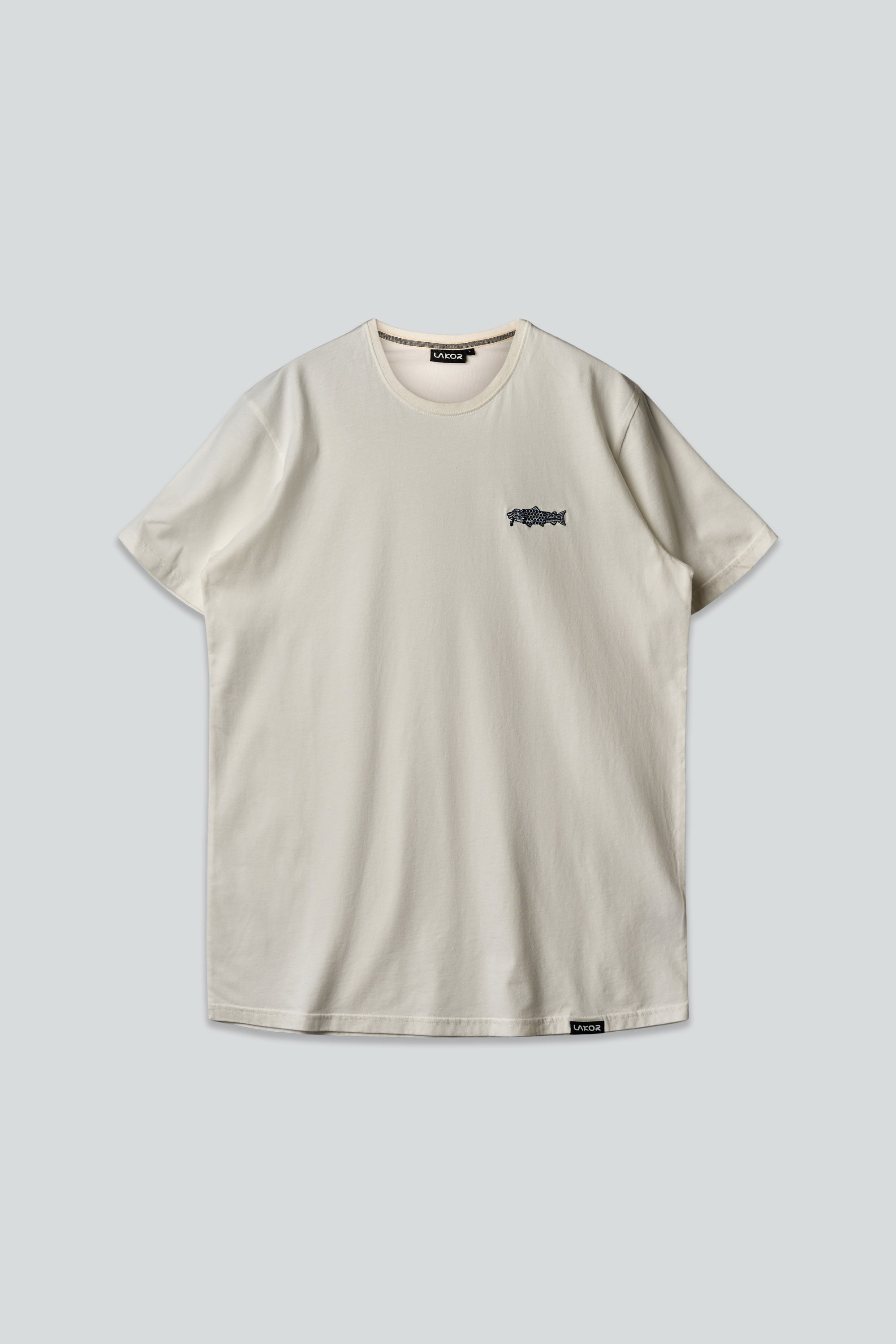 LAKOR Mini Smoking Salmon T-shirt T-Shirt Star White