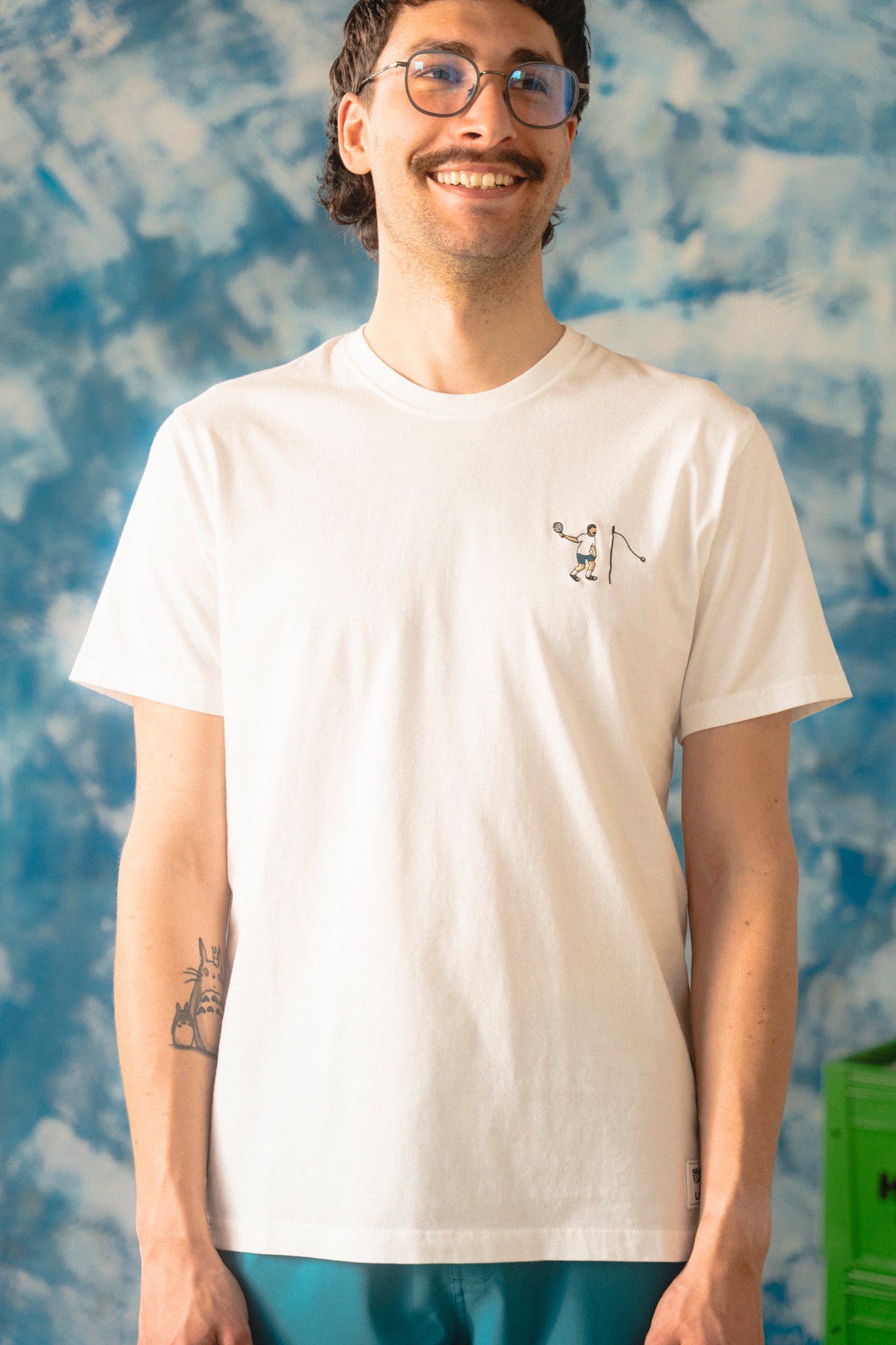 Mini Tennis Player T-shirt - Star White