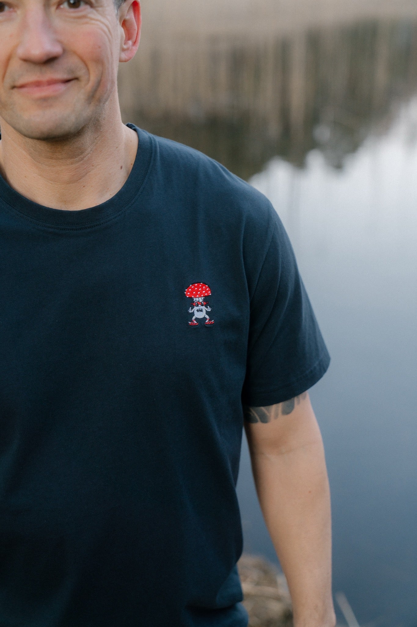 LAKOR Mini Toxic Mushroom T-shirt T-Shirt Blueberry