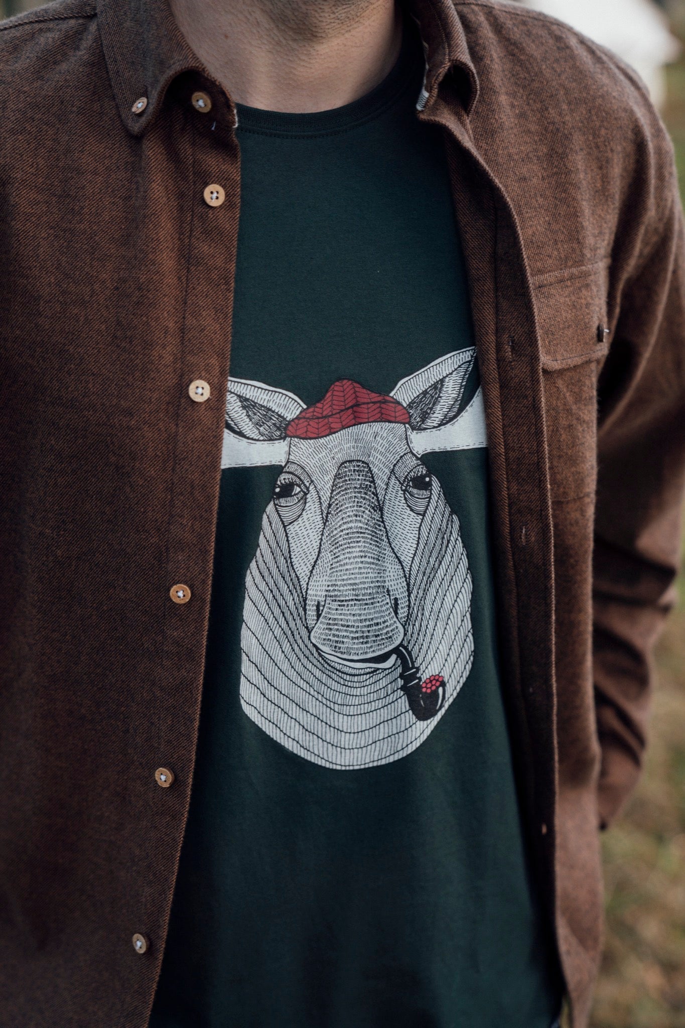 LAKOR Moss Shirt Shirt Brown