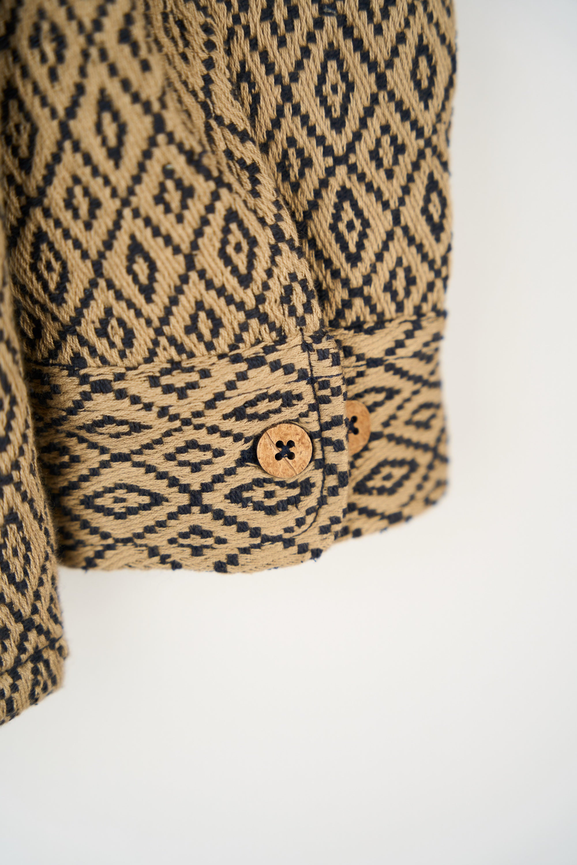 LAKOR Net Fix Jacquard Jacket Jacket Blueberry