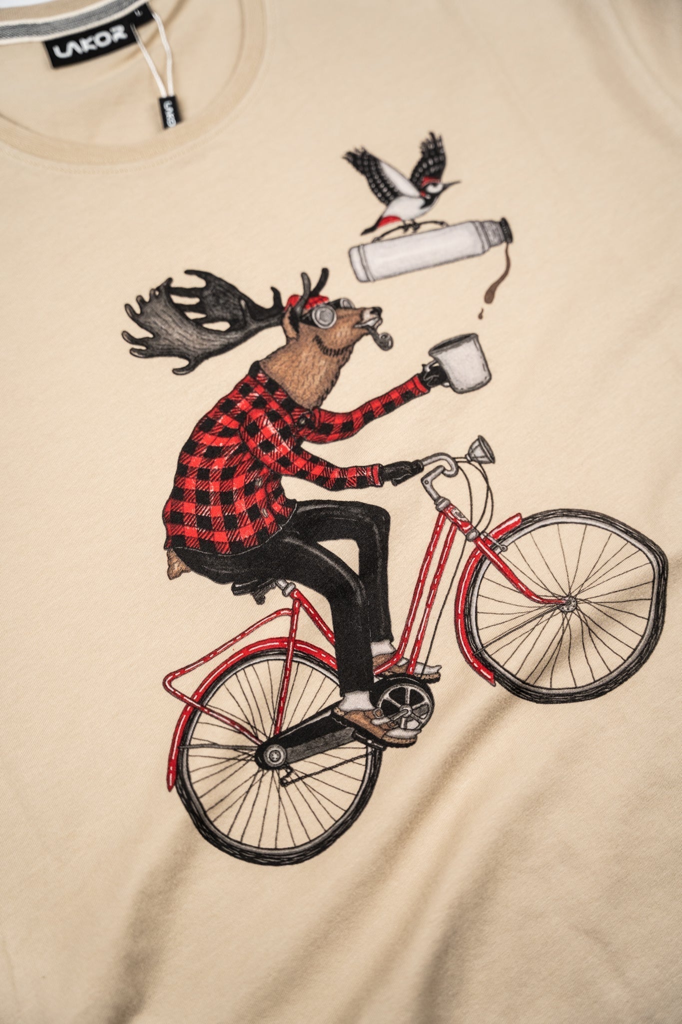 LAKOR Off to Work T-shirt T-Shirt White Pepper