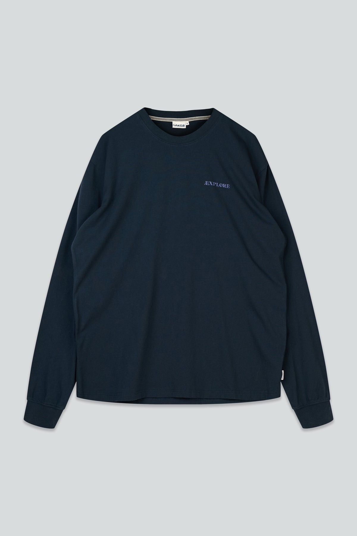 LAKOR Out There Boxfit LS T-shirt T-Shirt Blueberry