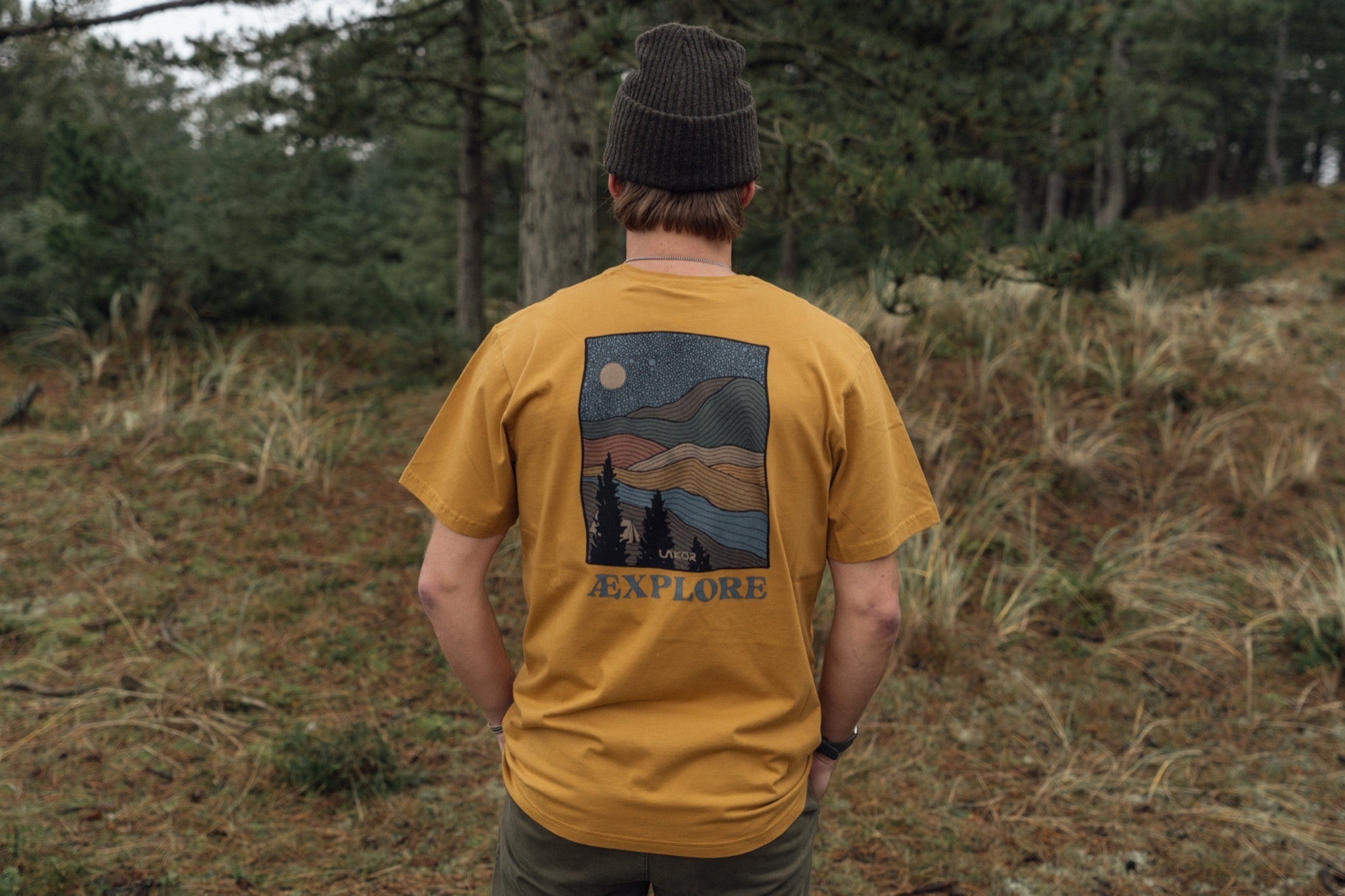 LAKOR Out There T-shirt T-Shirt Wood Thrush