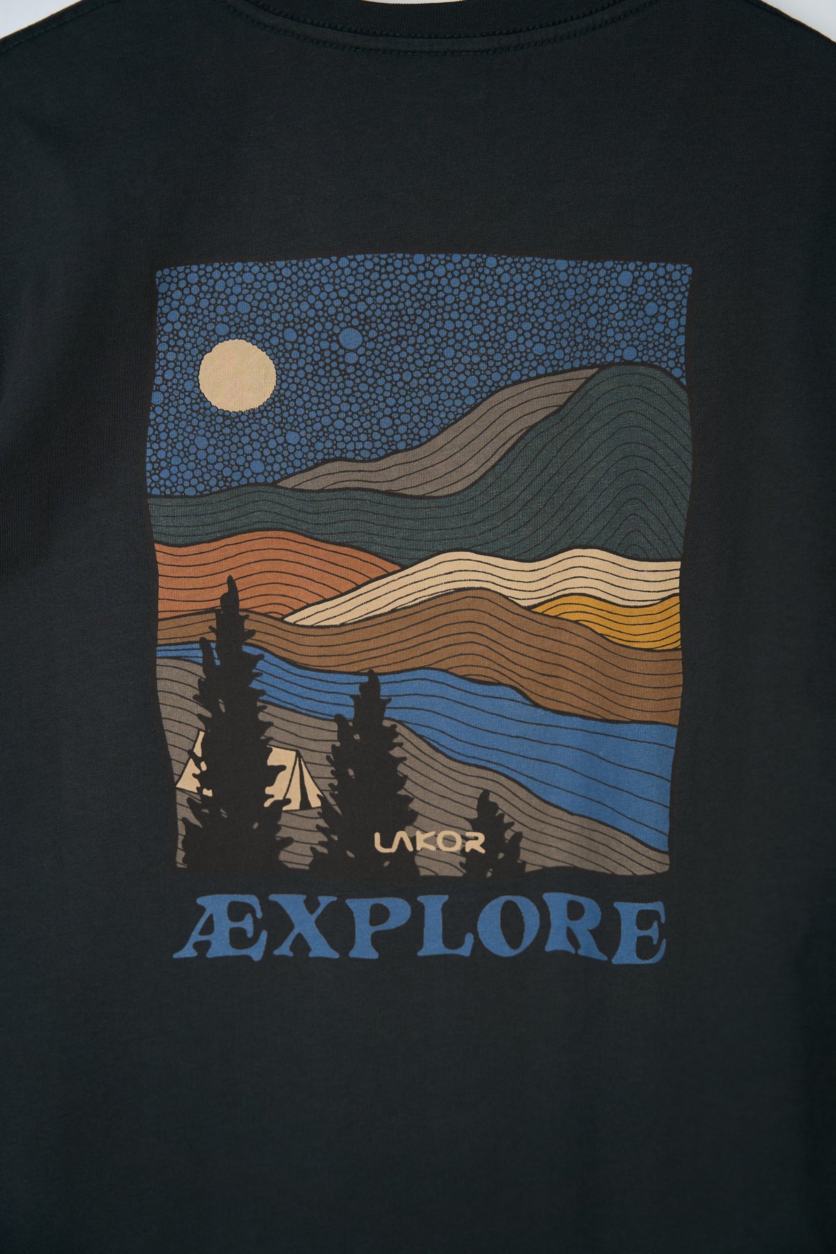 LAKOR Out There T-shirt T-Shirt Moonless Night