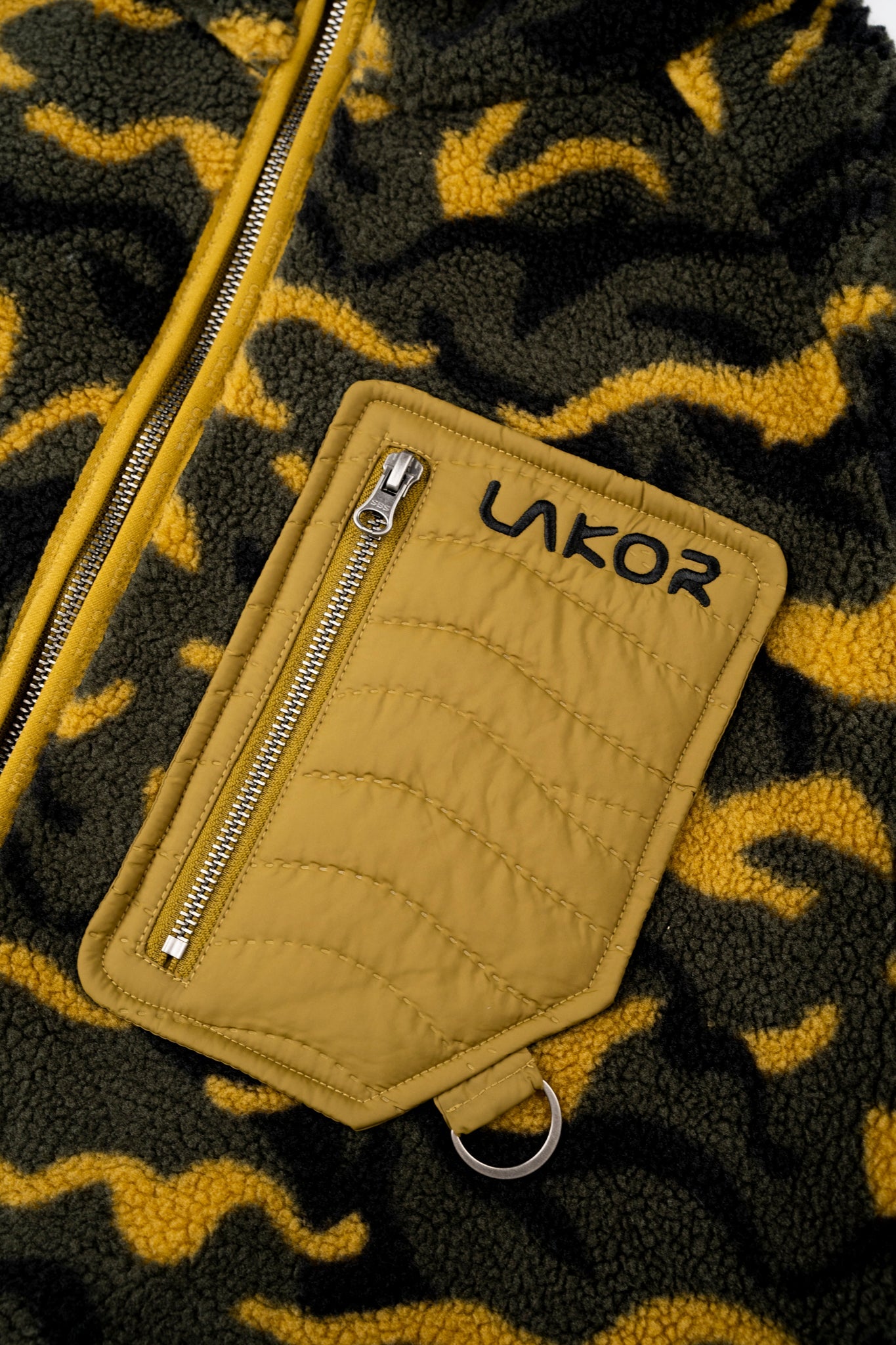 LAKOR Ovis Teddy Fleece Jacket Jacket Drip Stop Seagull Camo