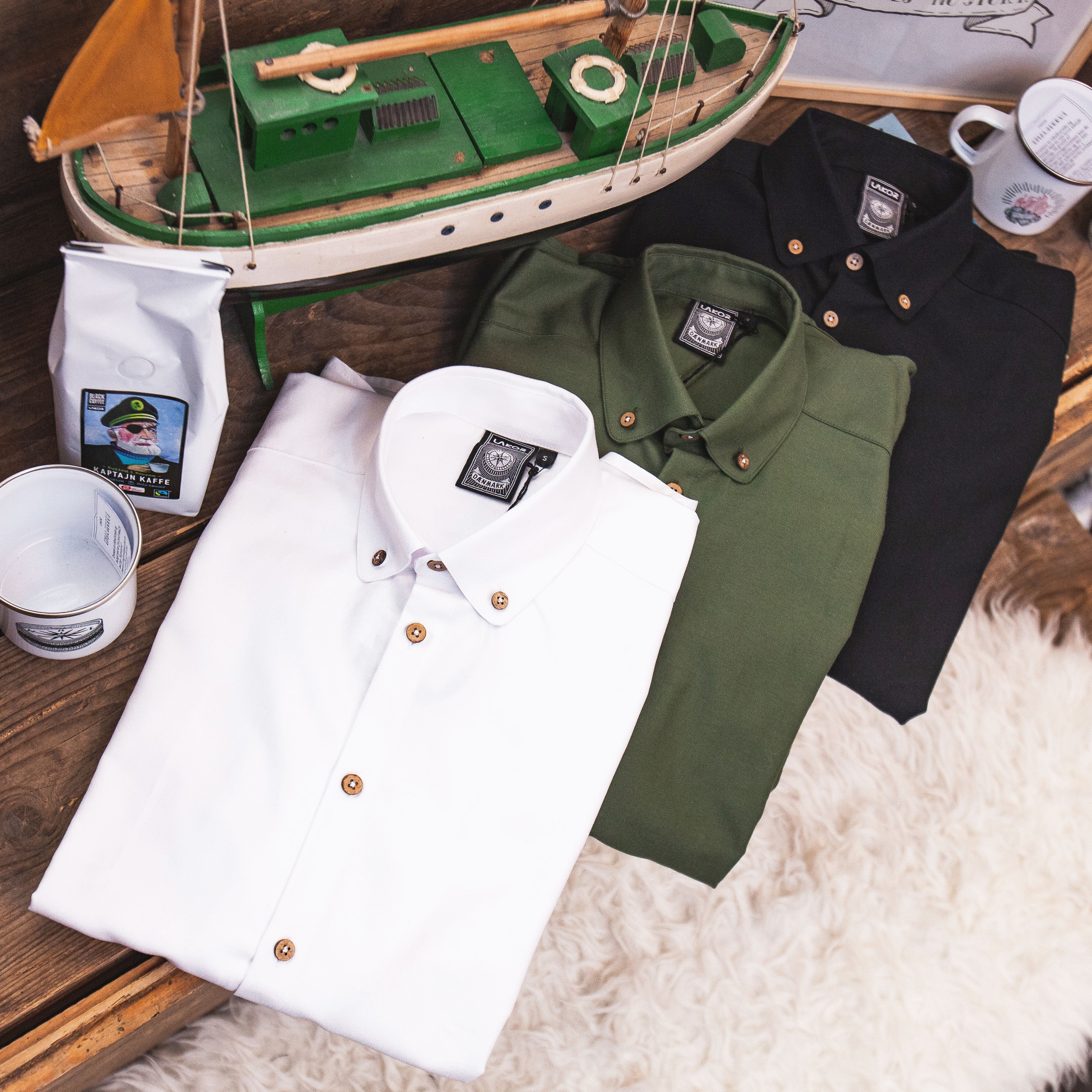 LAKOR Oxford Shirt Shirt Cypress