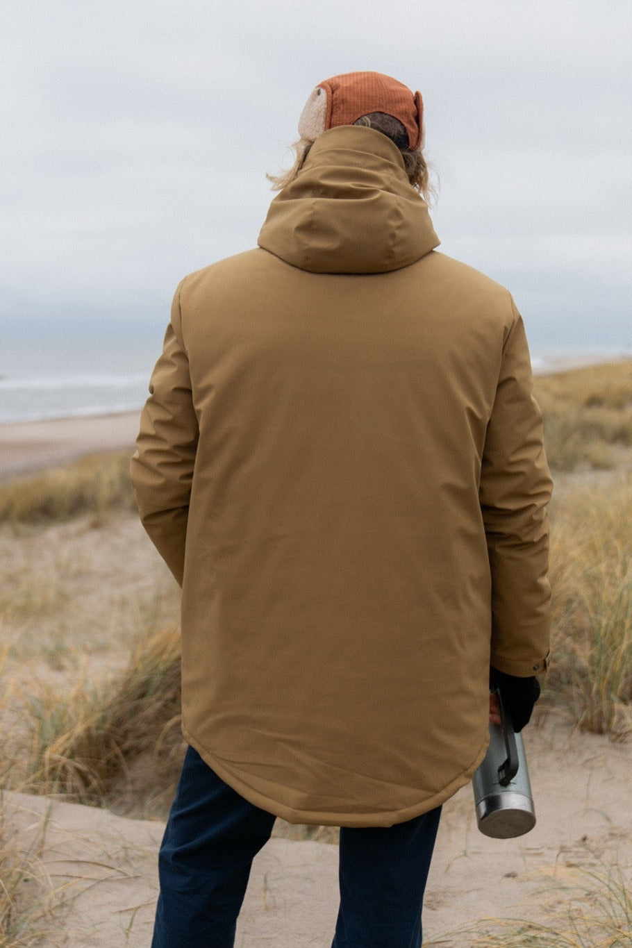 Parka Jacket - Dull Gold | LAKOR