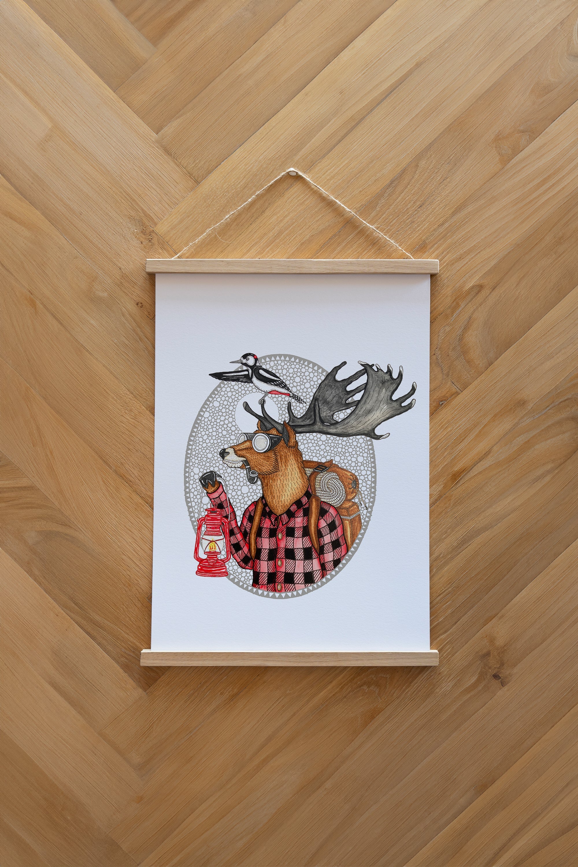 Pathfinders Poster - White