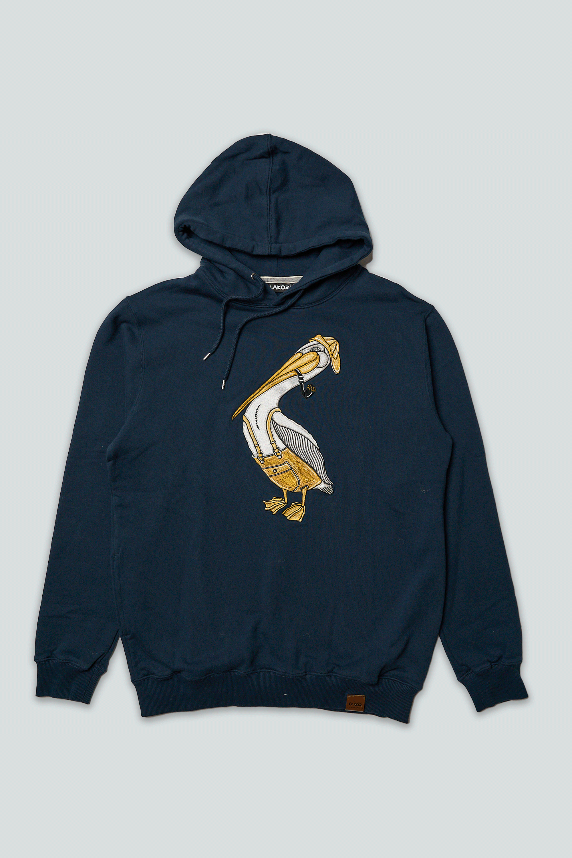 LAKOR Pier Pelican Hoodie Sweatshirt Blueberry