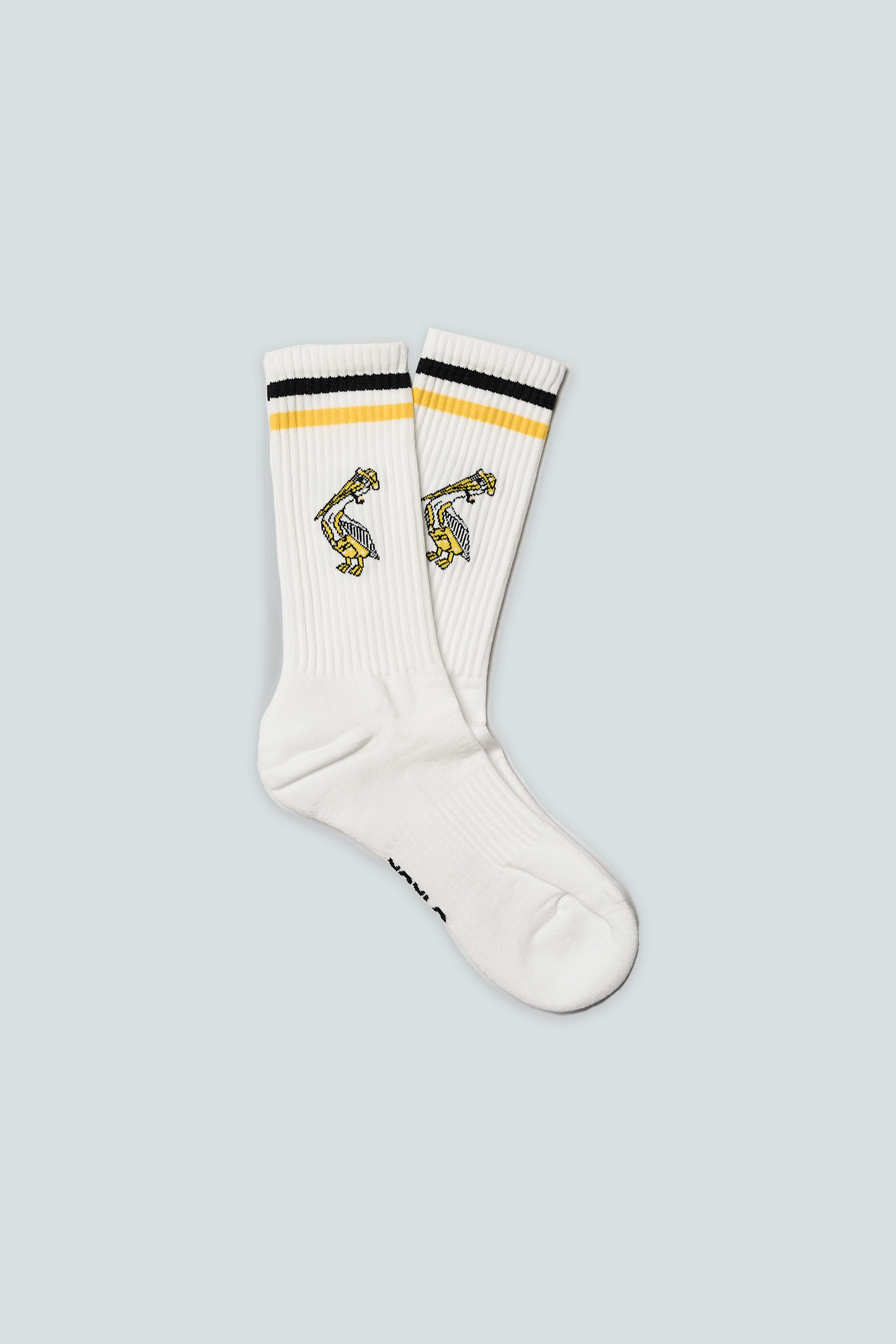 LAKOR Pier Pelican Socks Tennis Socks White