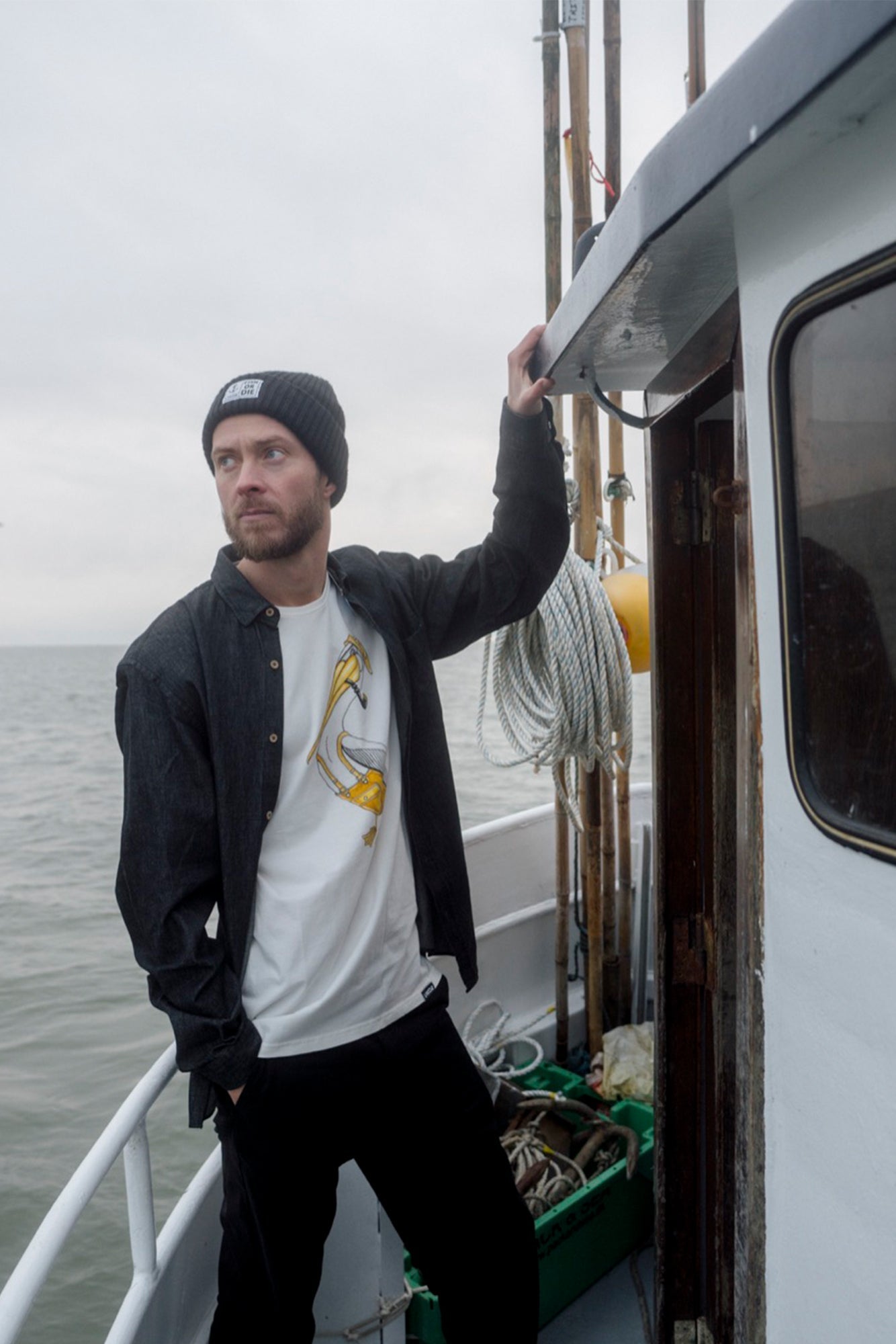 LAKOR Pier Pelican T-shirt T-Shirt Star White