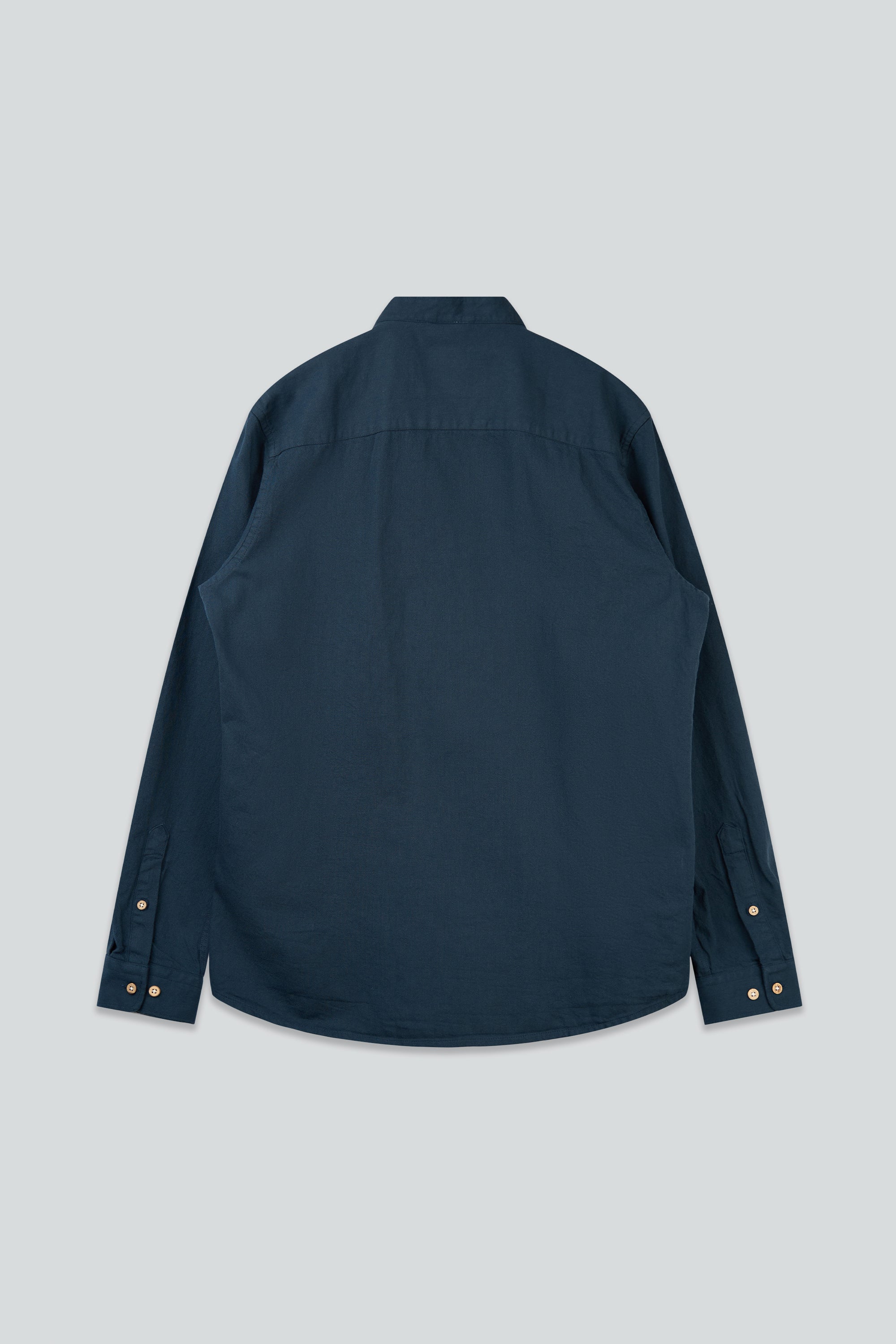 LAKOR Plain Dal Shirt Shirt Blueberry