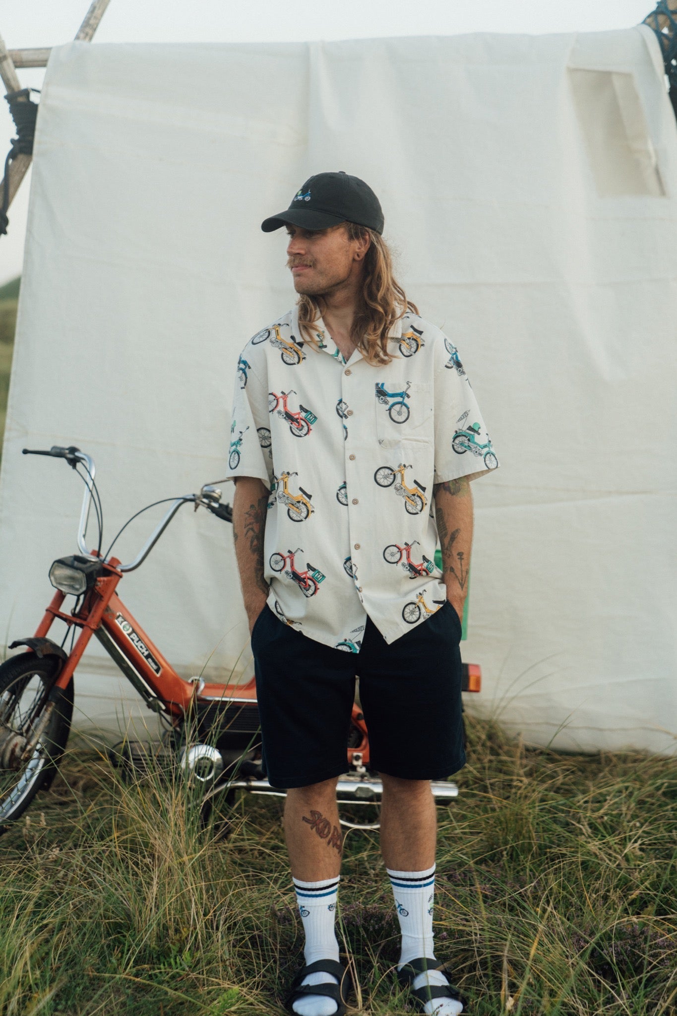 Puch Color Short Sleeve Shirt - Star White