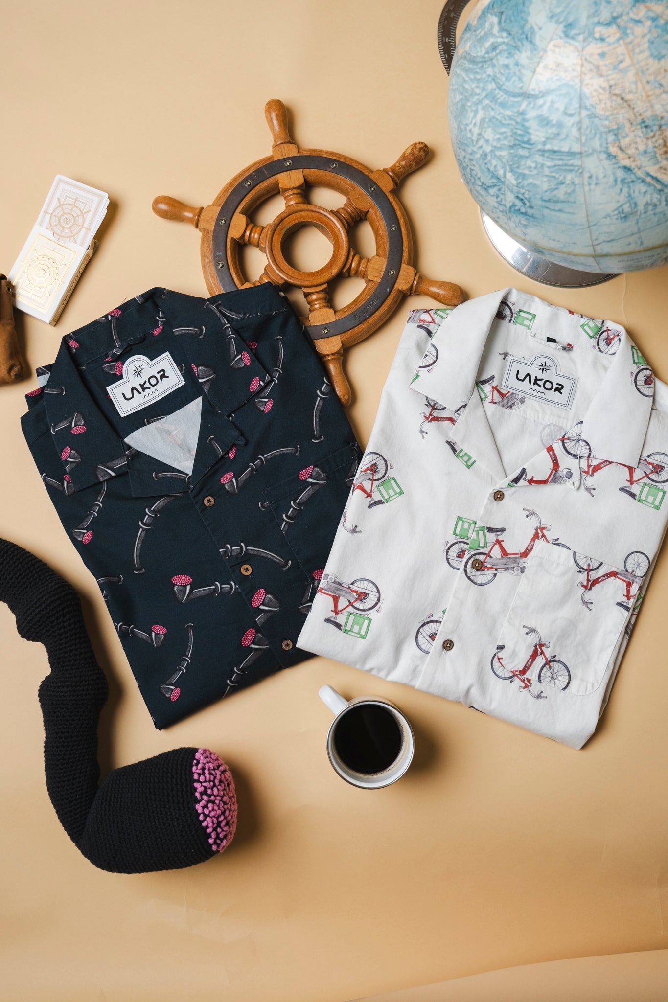 Red Puch Shirt - Star White