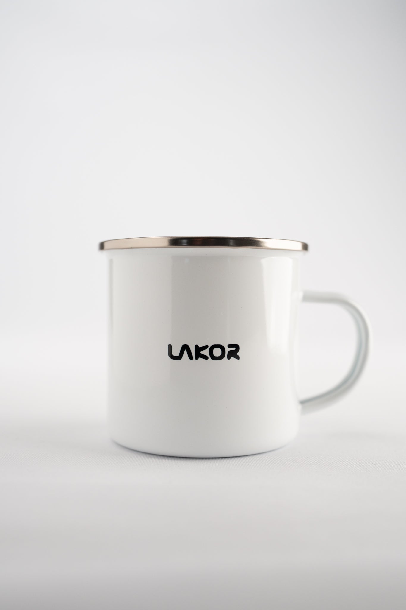 LAKOR Reel Big Fish Emaljekrus Mug White