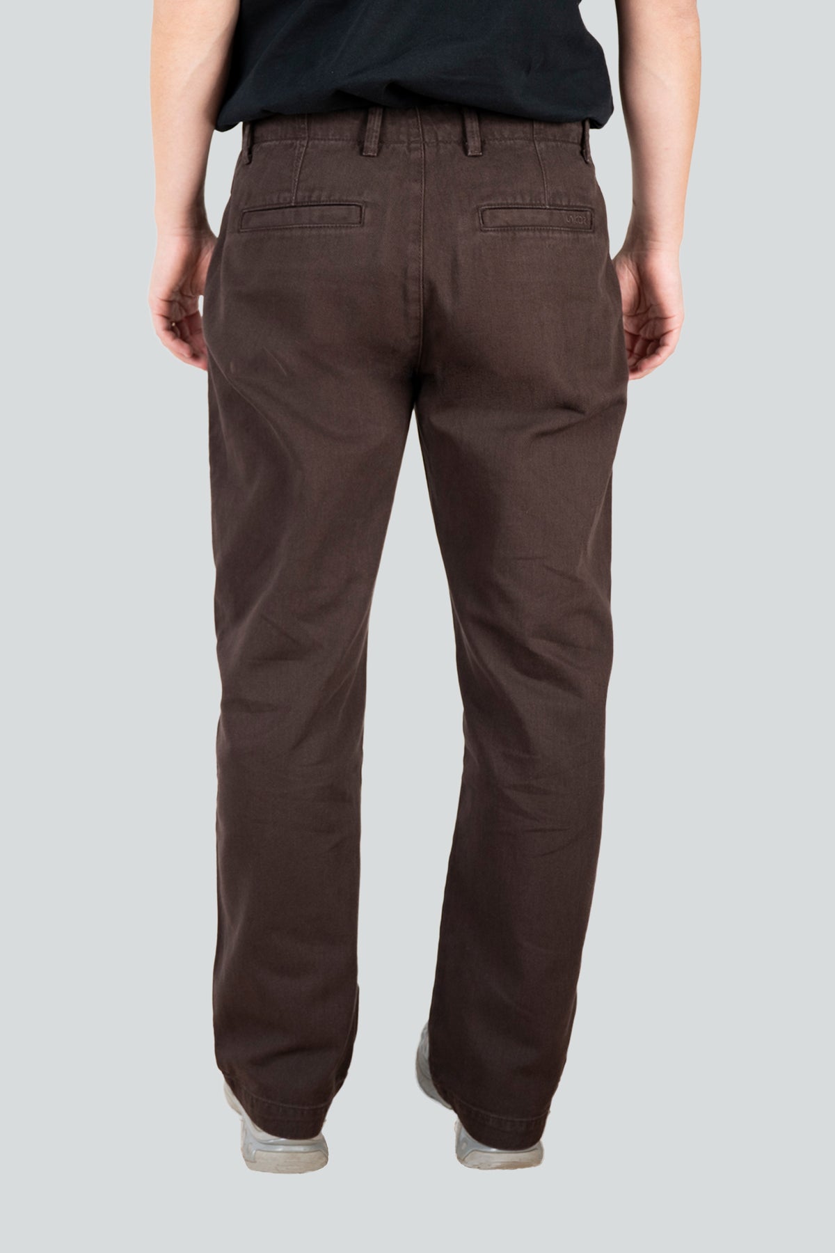 LAKOR Relaxed Twill Pants Pants Coffee Bean
