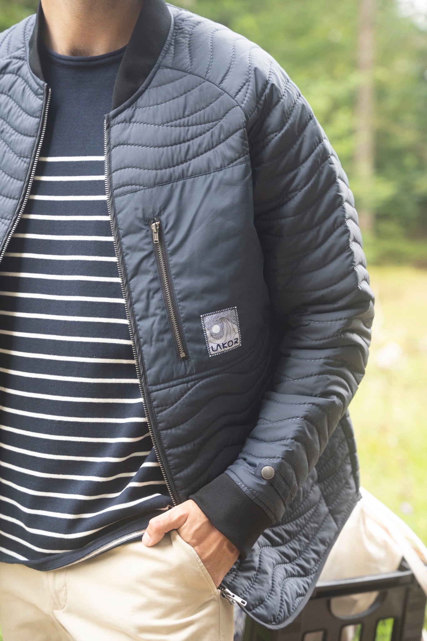 Seaway Quilt Jacket (Blueberry)