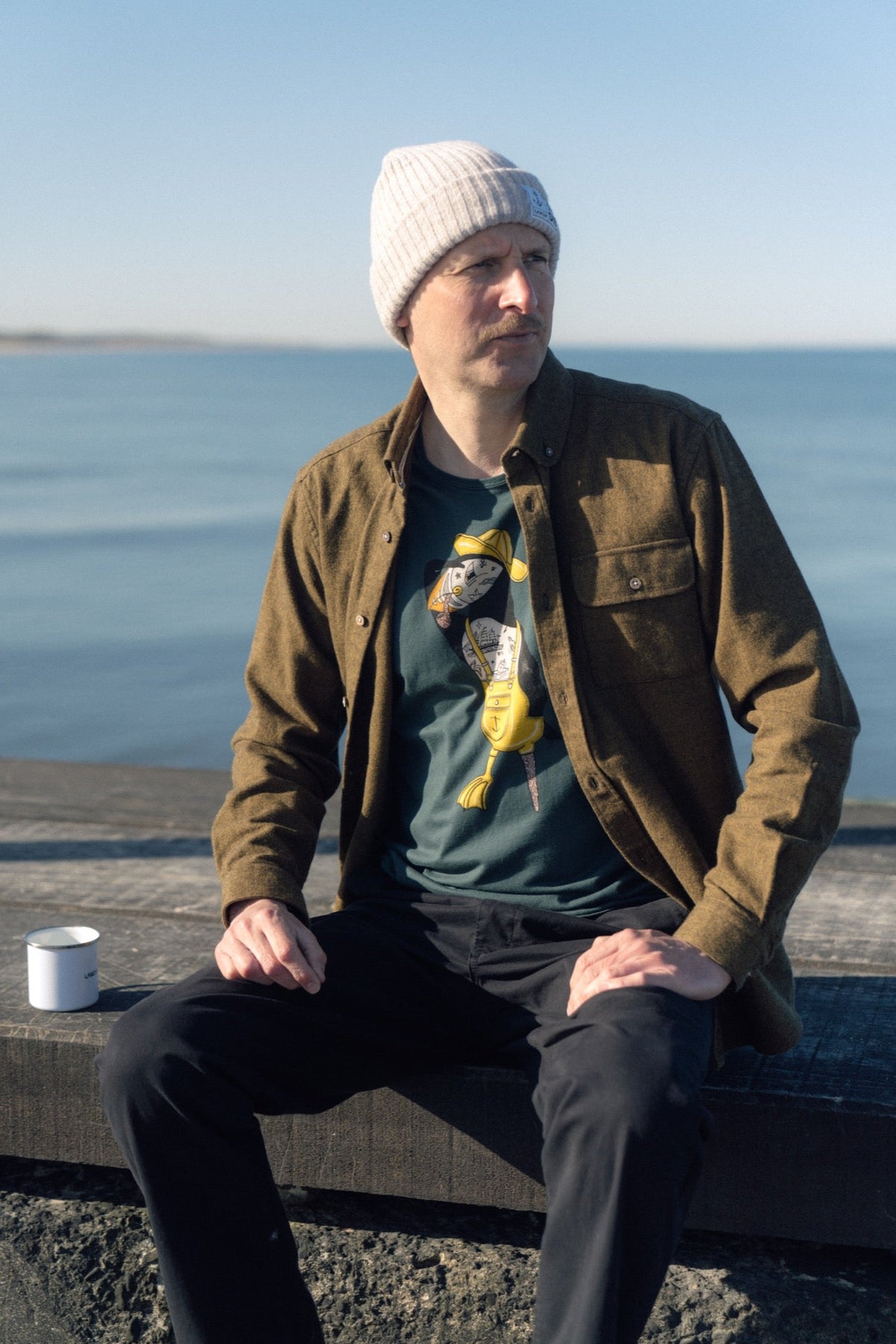 LAKOR Sea Parrot Seaman T-shirt T-Shirt Green Gables