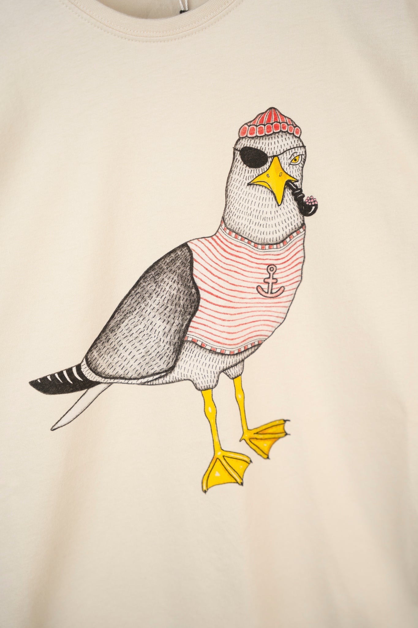 Seaborn Seagull T-shirt - Rainy Day